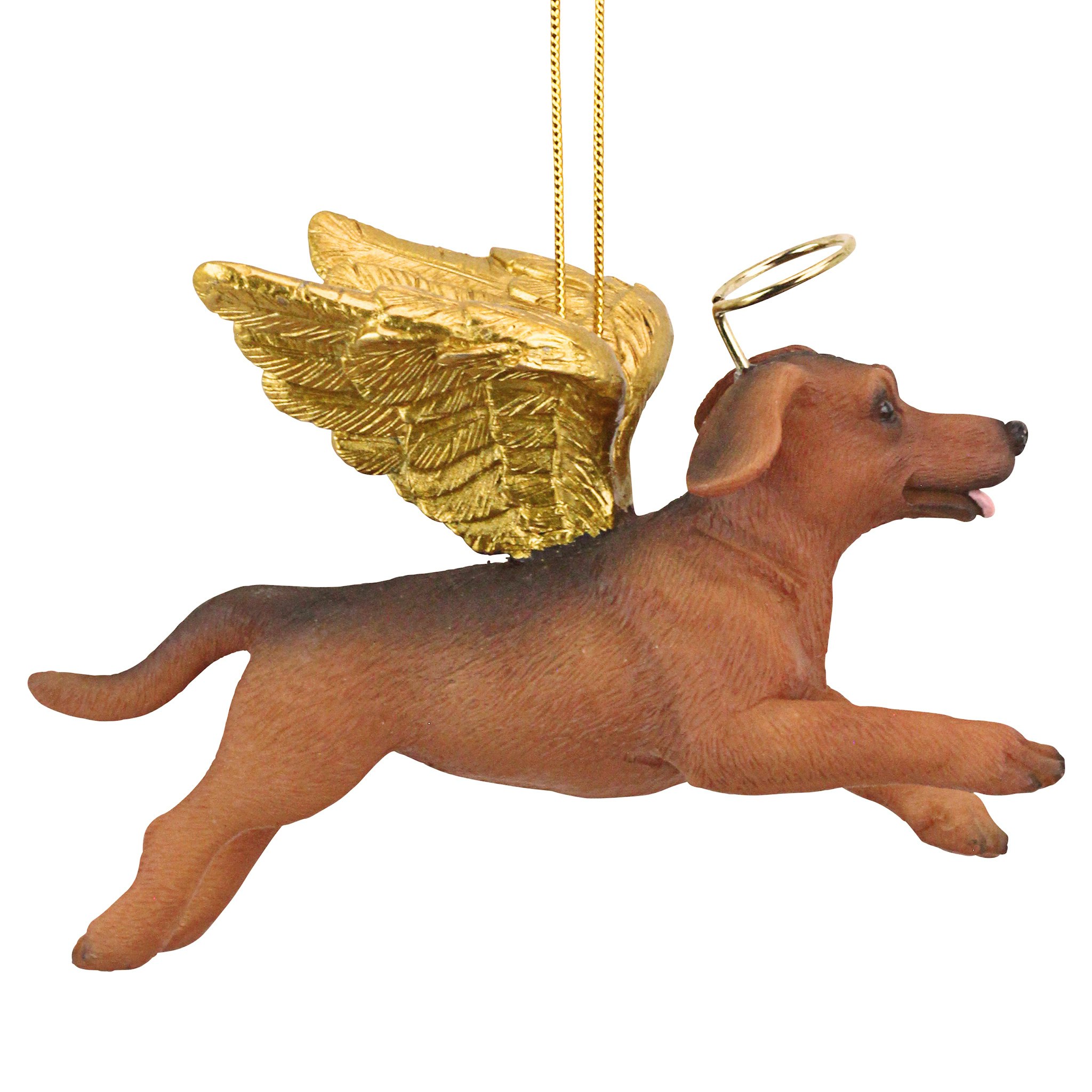 Toscano - Honor Your Pet Dachshund Holiday Dog Angel Ornament