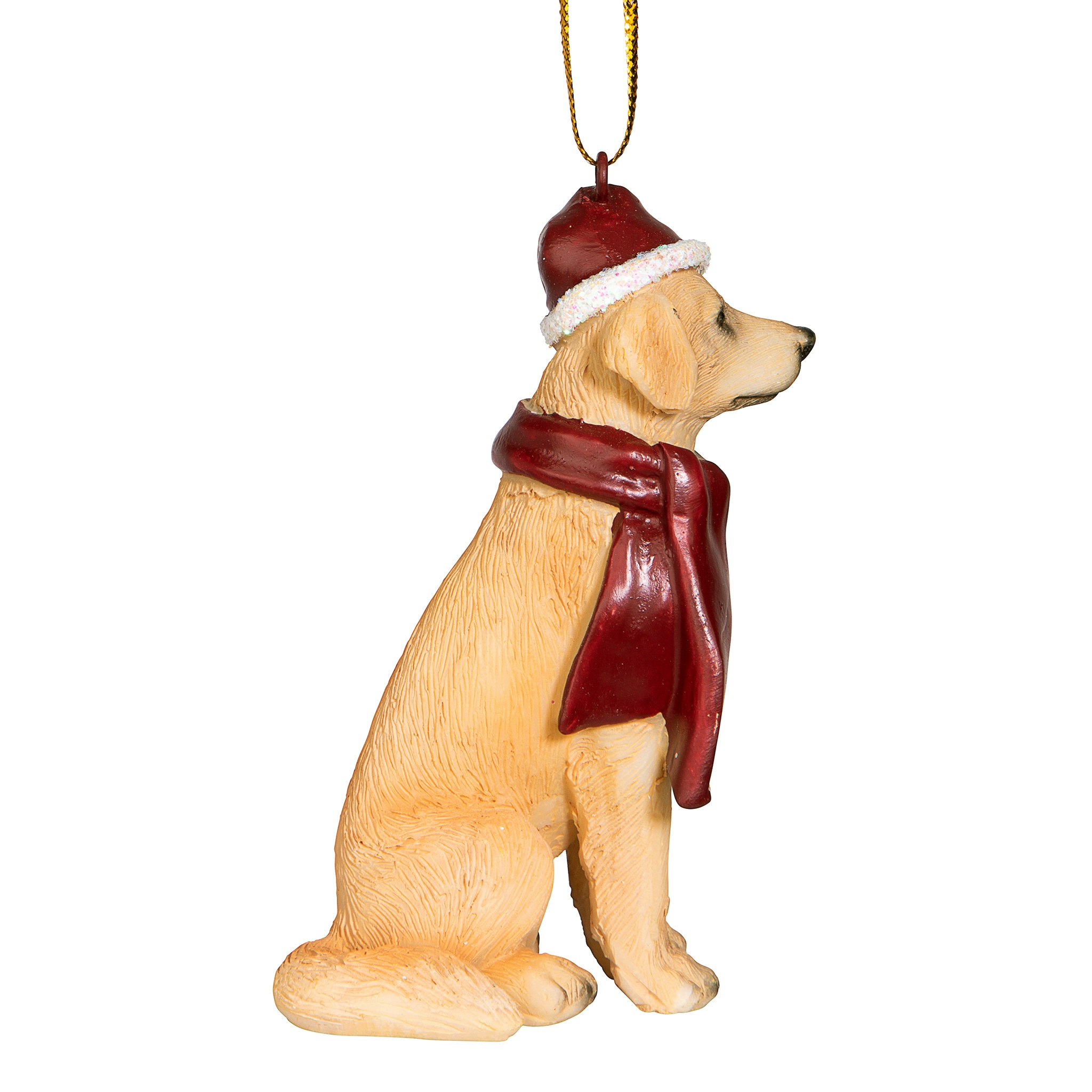Toscano - Golden Retriever Holiday Dog Ornament Pet Decoration