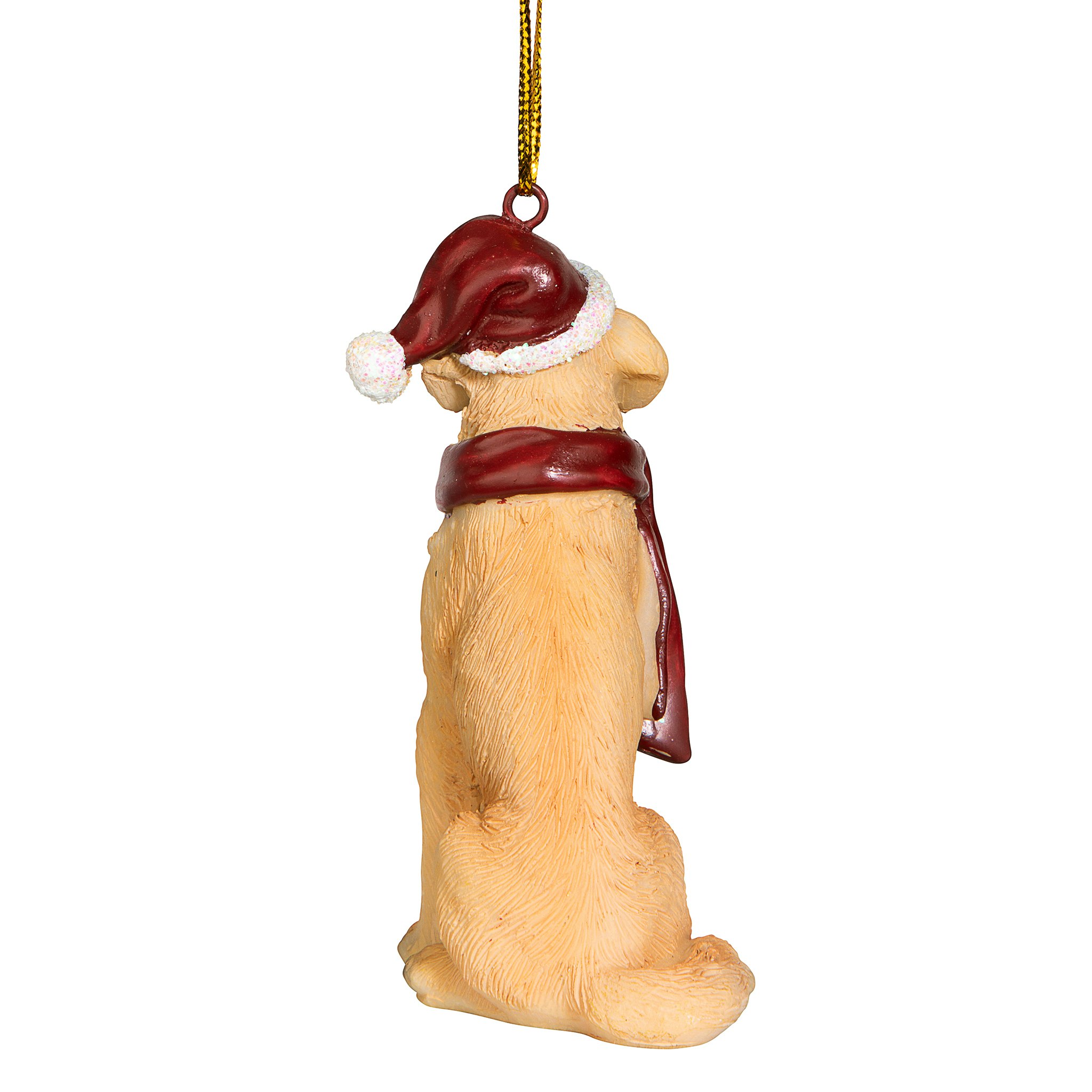 Toscano - Golden Retriever Holiday Dog Ornament Pet Decoration