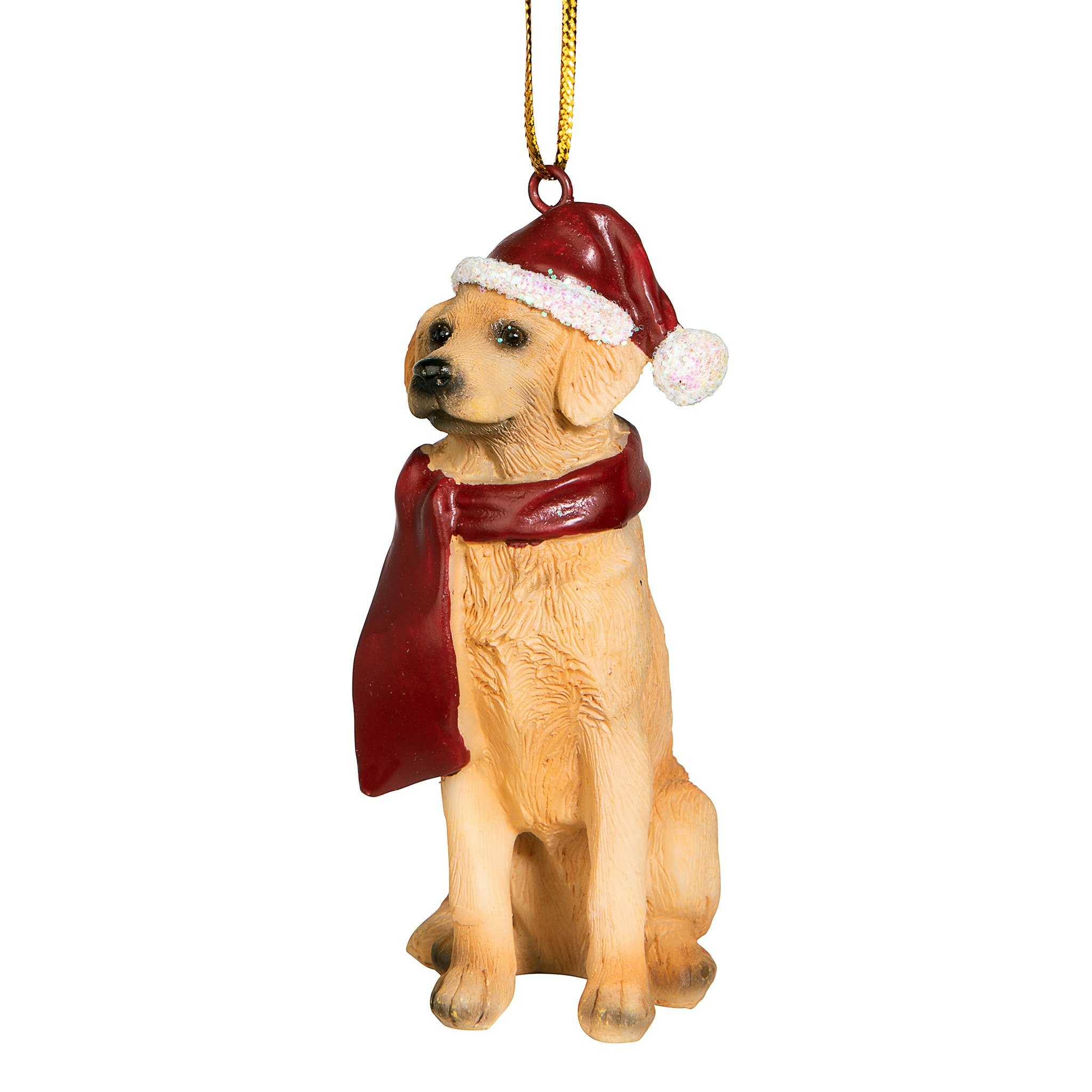 Toscano - Golden Retriever Holiday Dog Ornament Pet Decoration