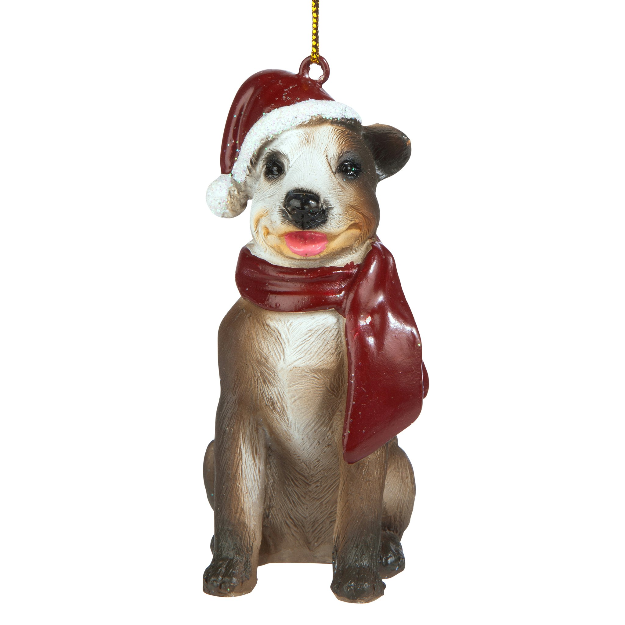 Toscano - Pitbull Holiday Dog Ornament Pet Decoration