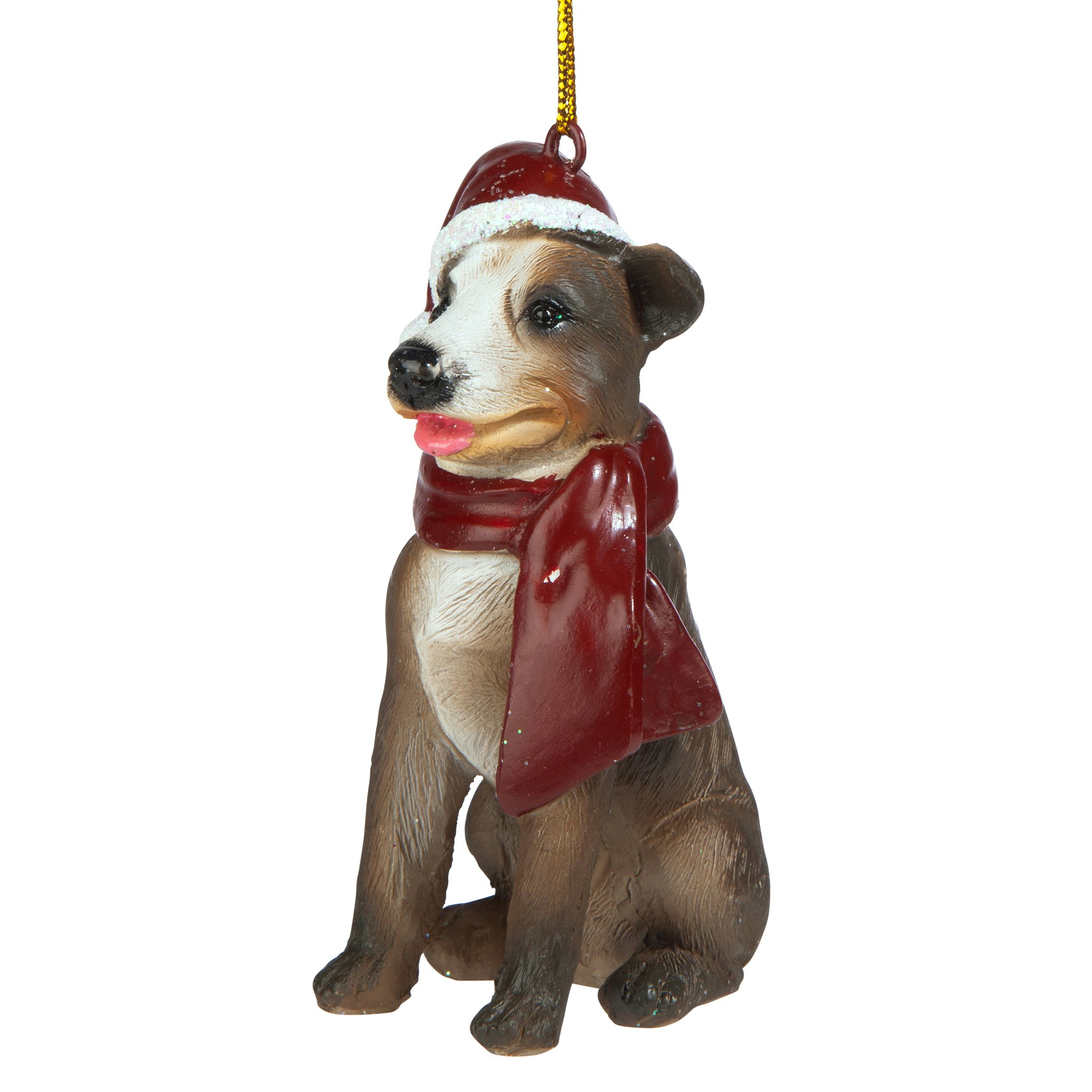 Toscano - Pitbull Holiday Dog Ornament Pet Decoration