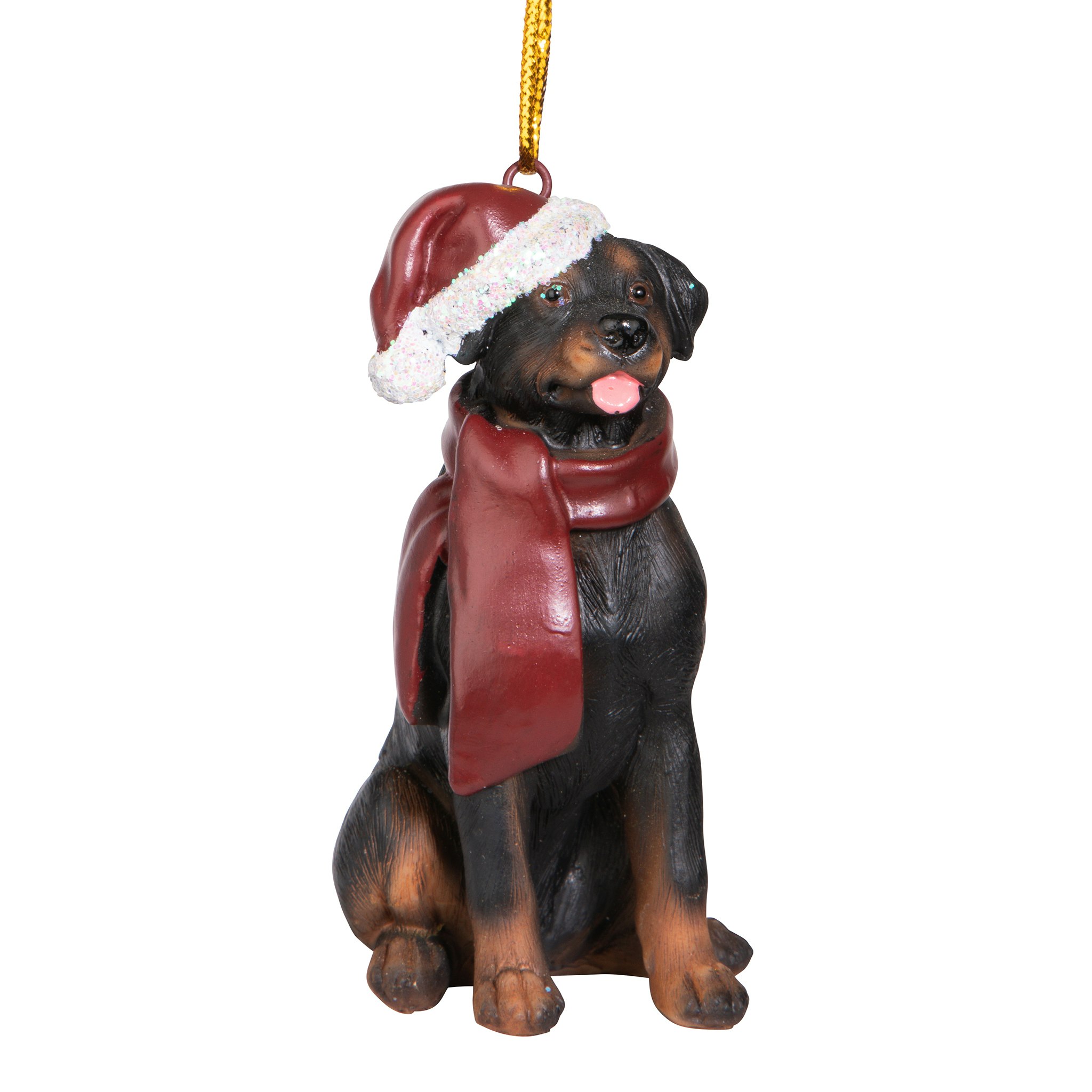 Toscano - Rottweiler Holiday Dog Ornament Pet Decoration