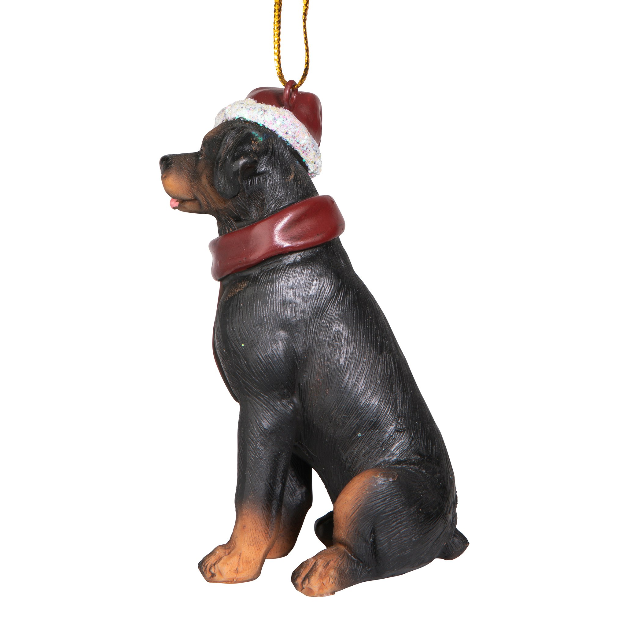Toscano - Rottweiler Holiday Dog Ornament Pet Decoration