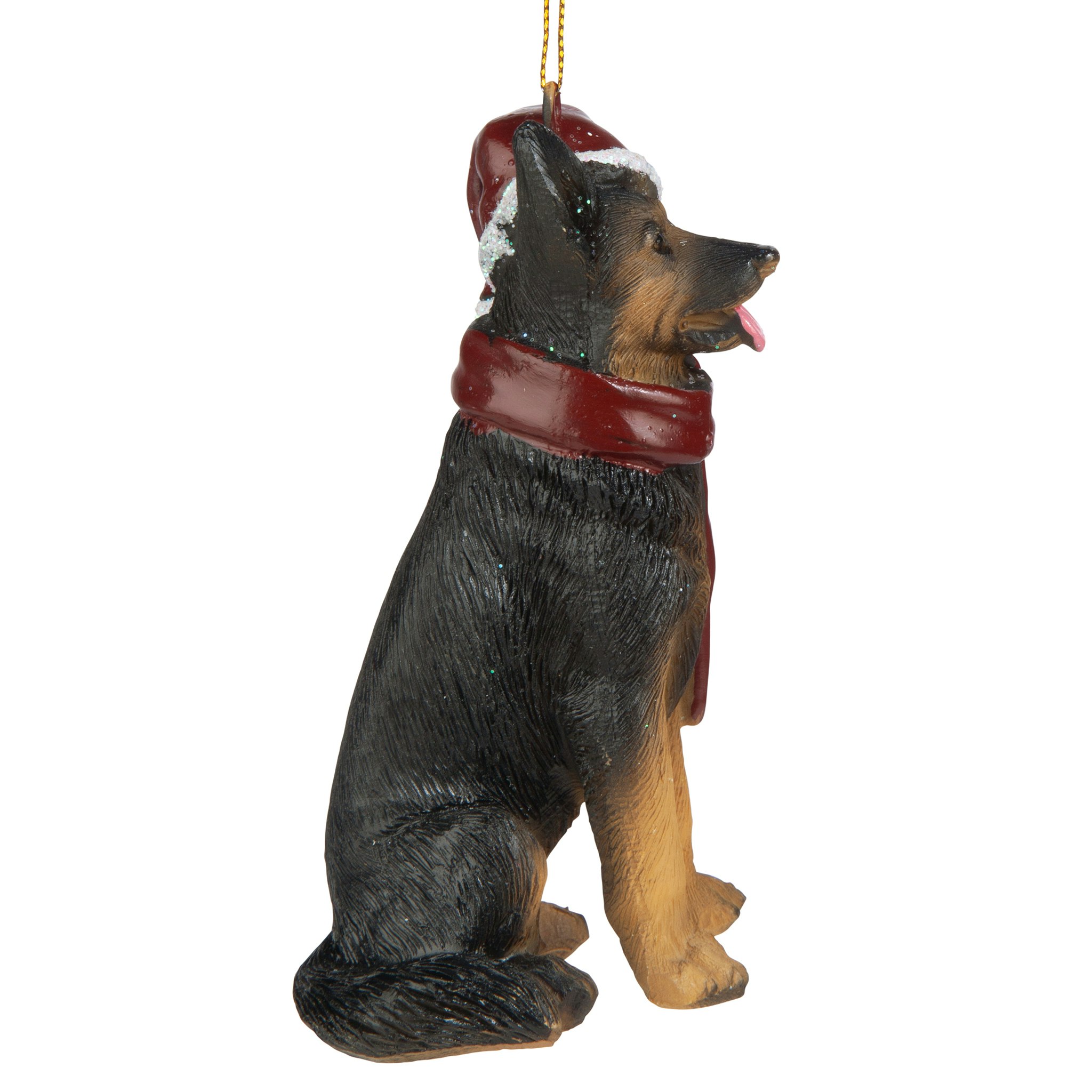 Toscano - German Shepherd Holiday Dog Ornament Pet Decoration