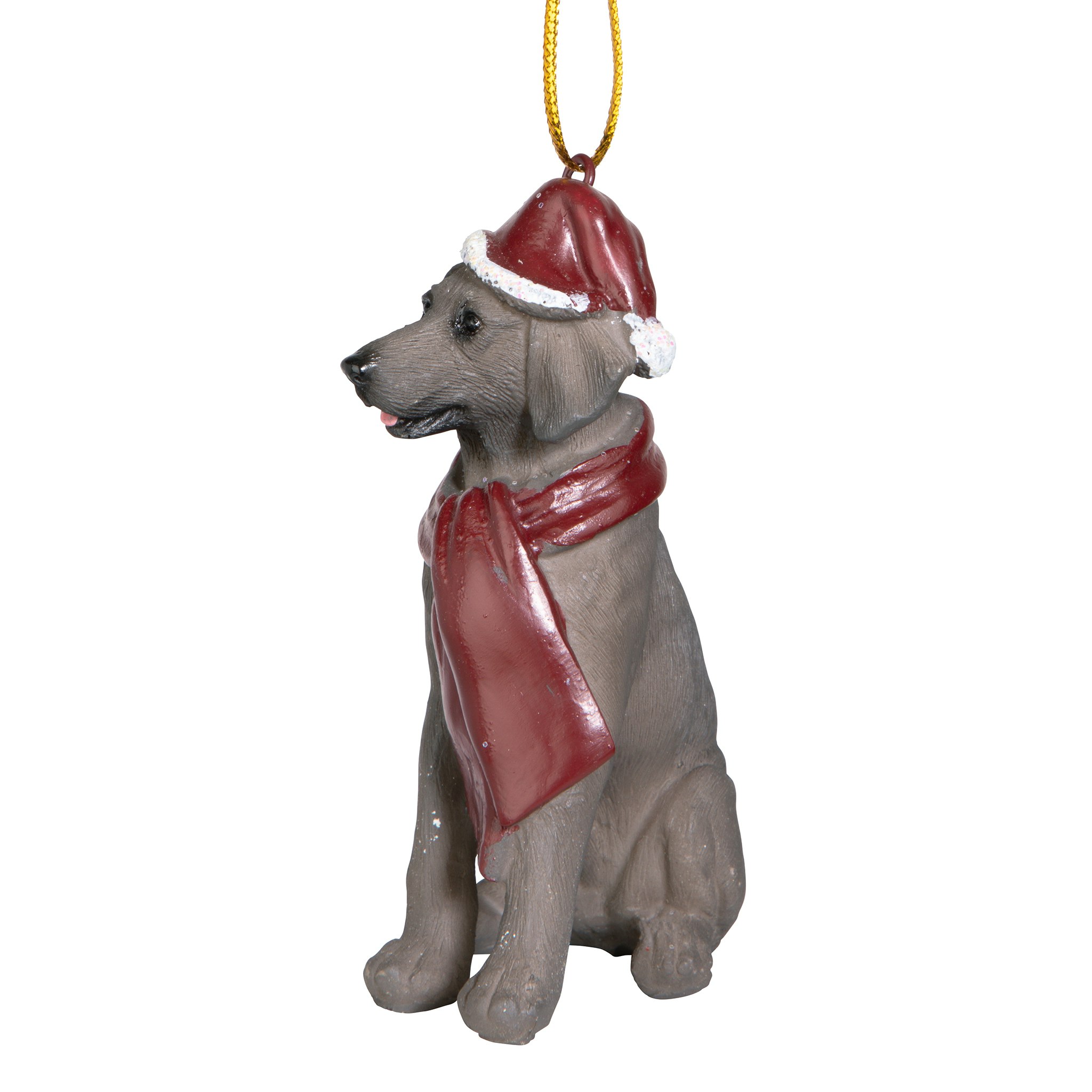 Toscano - Weimaraner Holiday Dog Ornament Pet Decoration