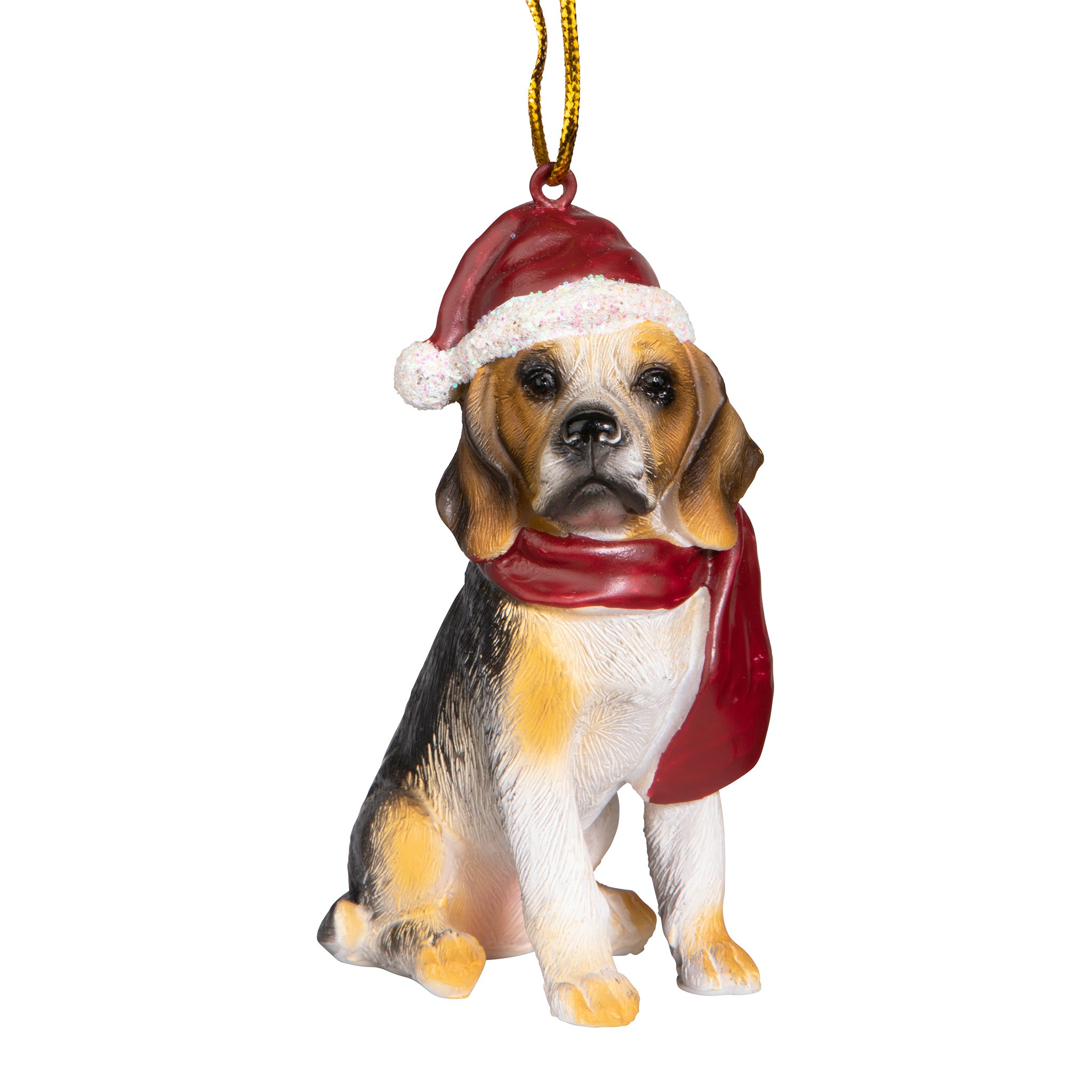 Toscano - Beagle Holiday Dog Ornament Pet Decoration