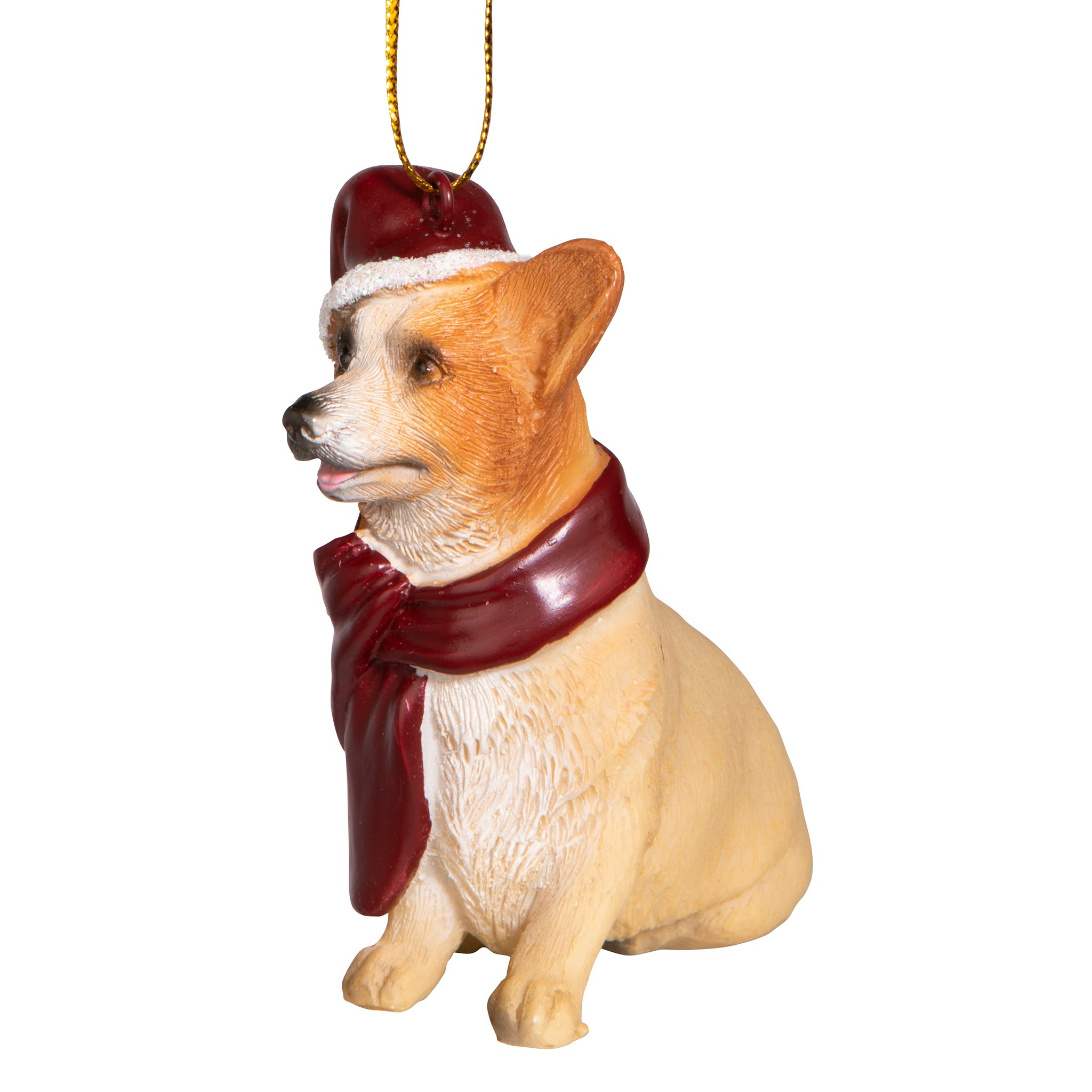 Toscano - Welsh Corgi Holiday Dog Ornament Pet Decoration