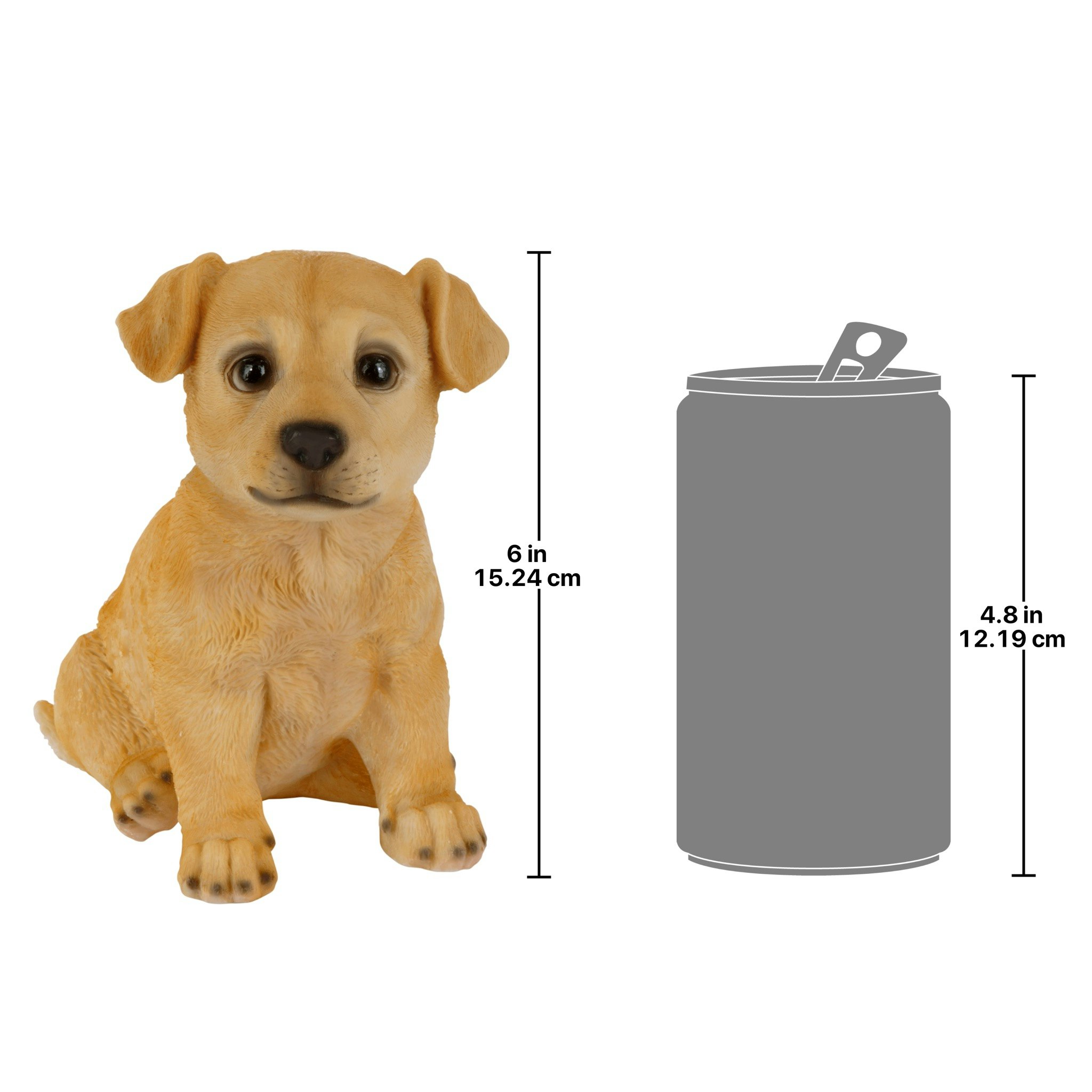 Toscano - Golden Retriever Puppy Partner Collectible Dog Statue