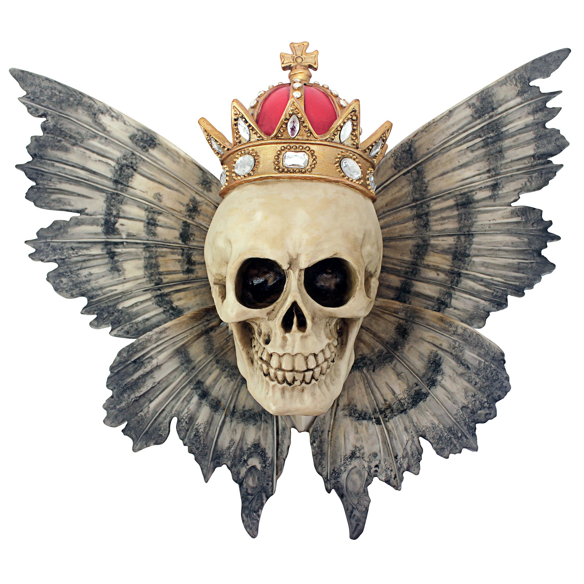 Toscano - Mortality Metamorphosis Death Skull Wall Sculpture