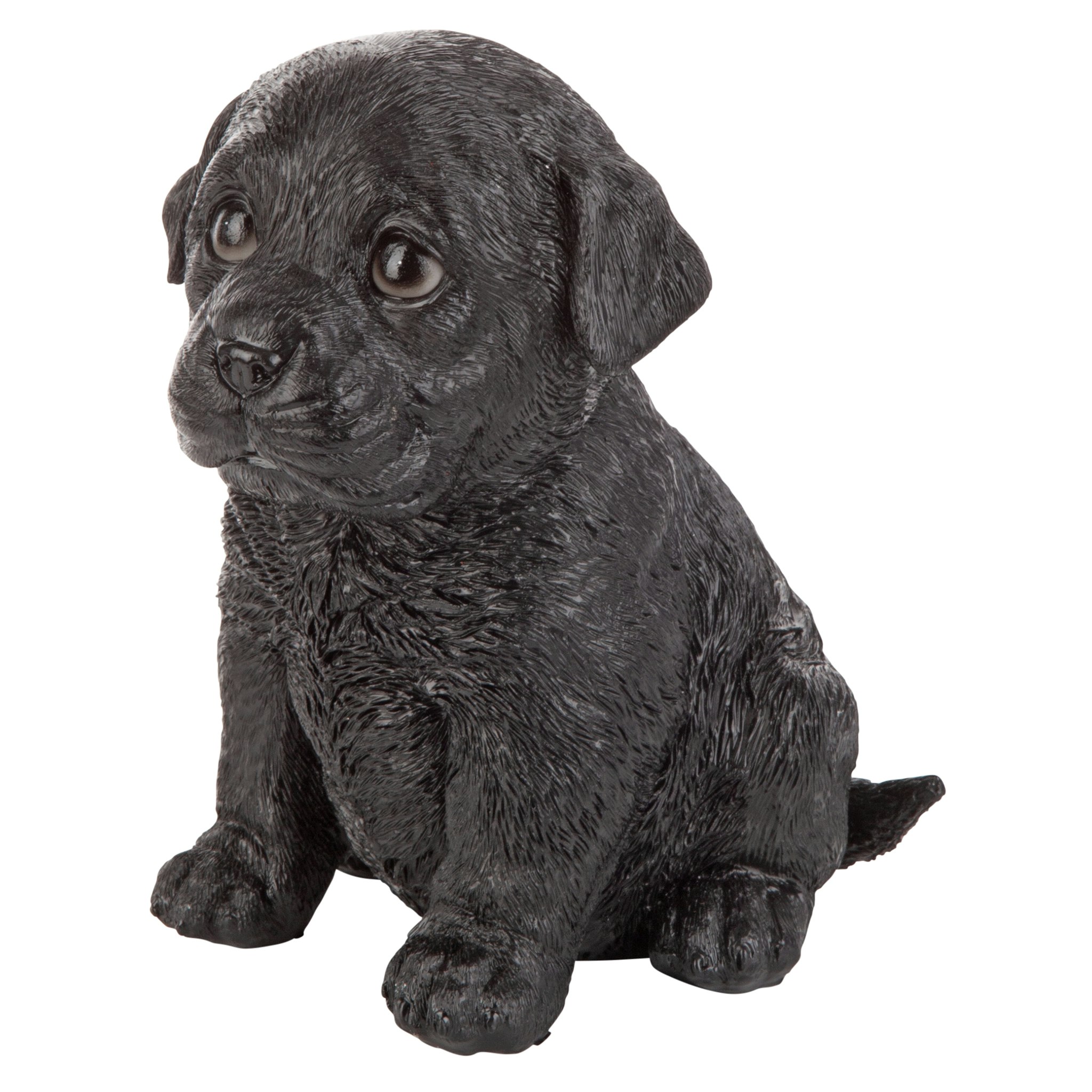 Toscano - Black Lab Puppy Partner Collectible Dog Statue