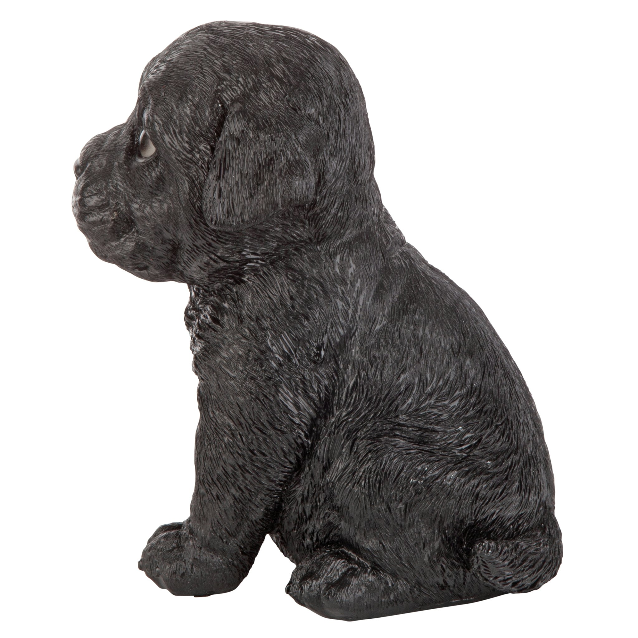 Toscano - Black Lab Puppy Partner Collectible Dog Statue