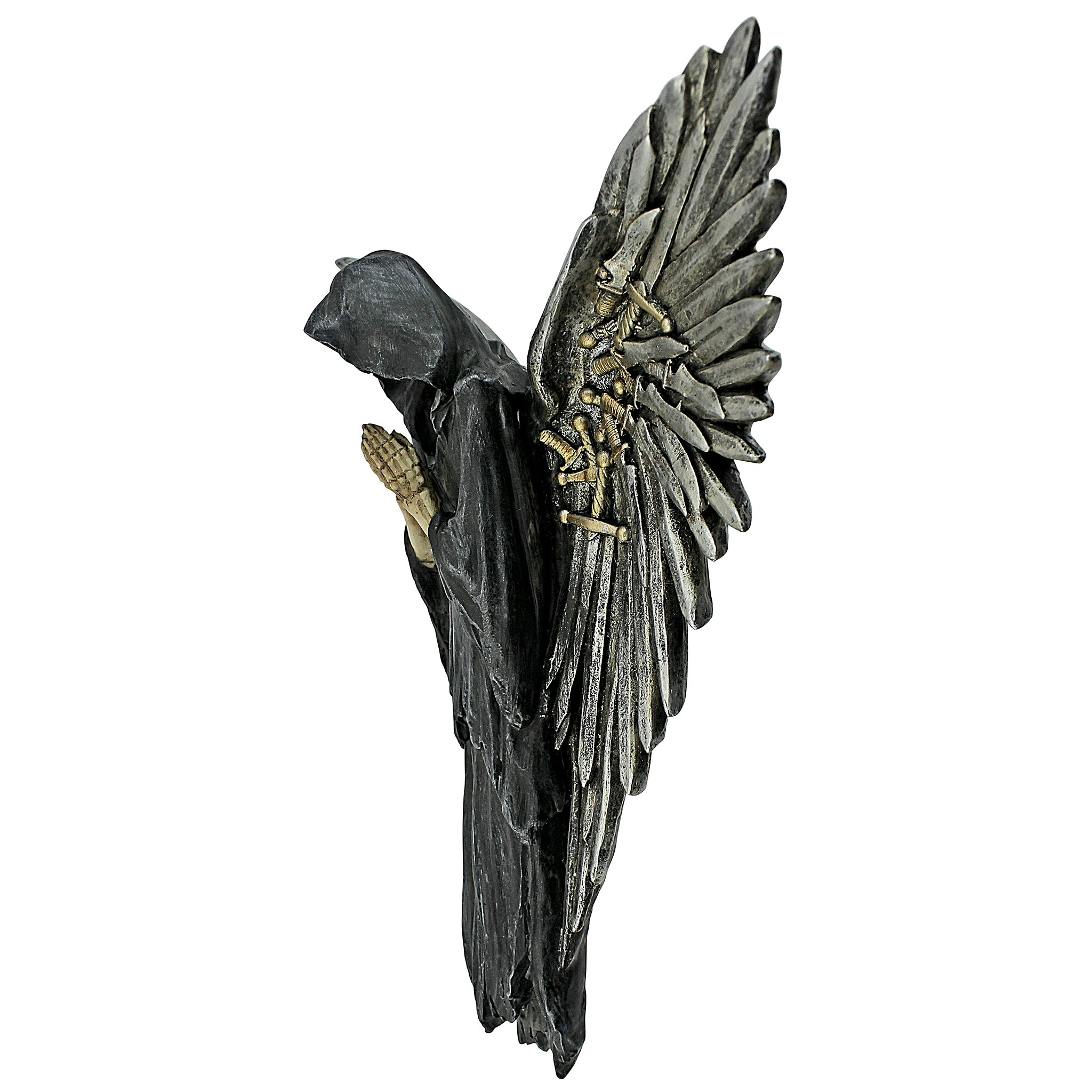 Toscano - Soul of the Warrior Grim Reaper Wall Sculpture