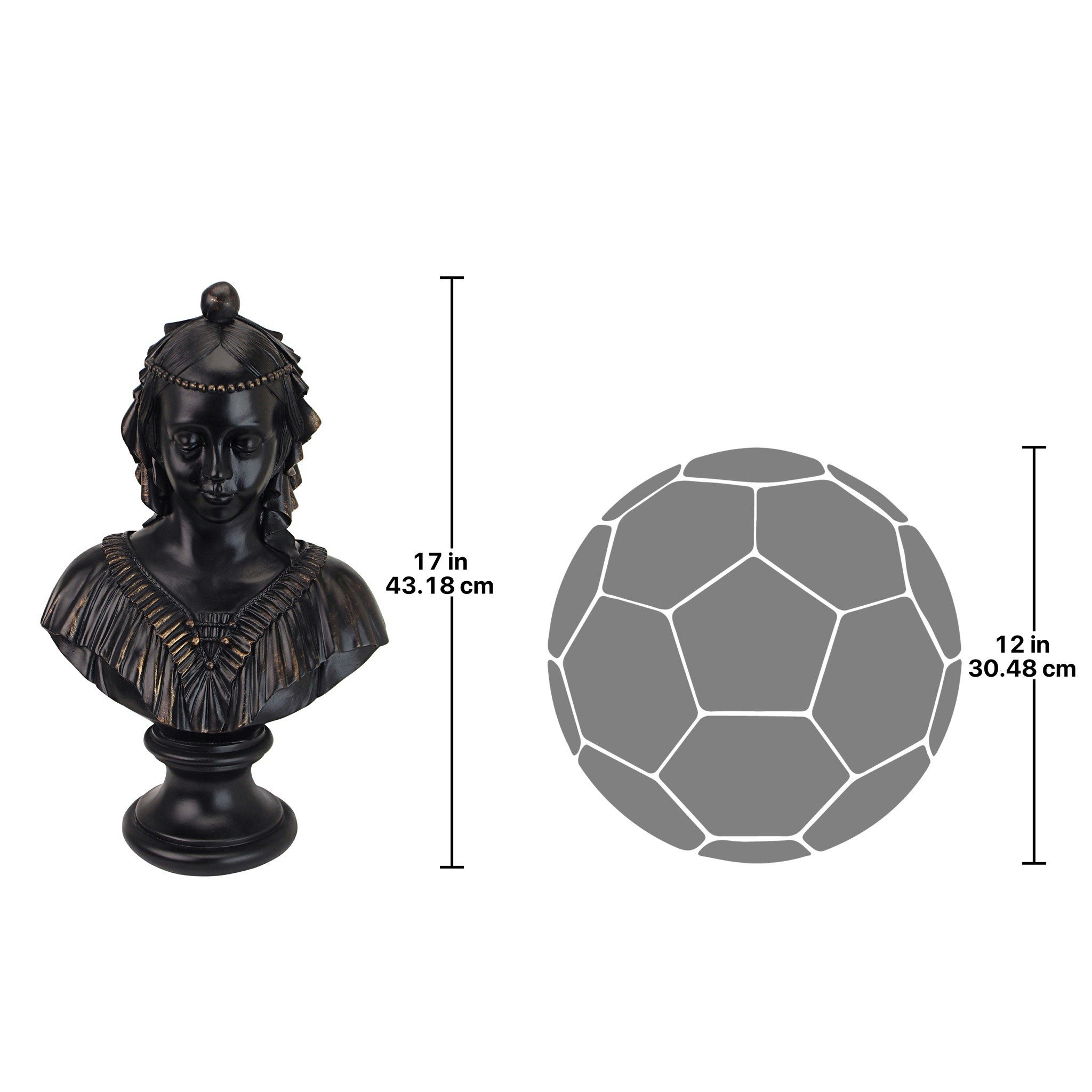 Toscano - Angelica Maria Sculptural Bust