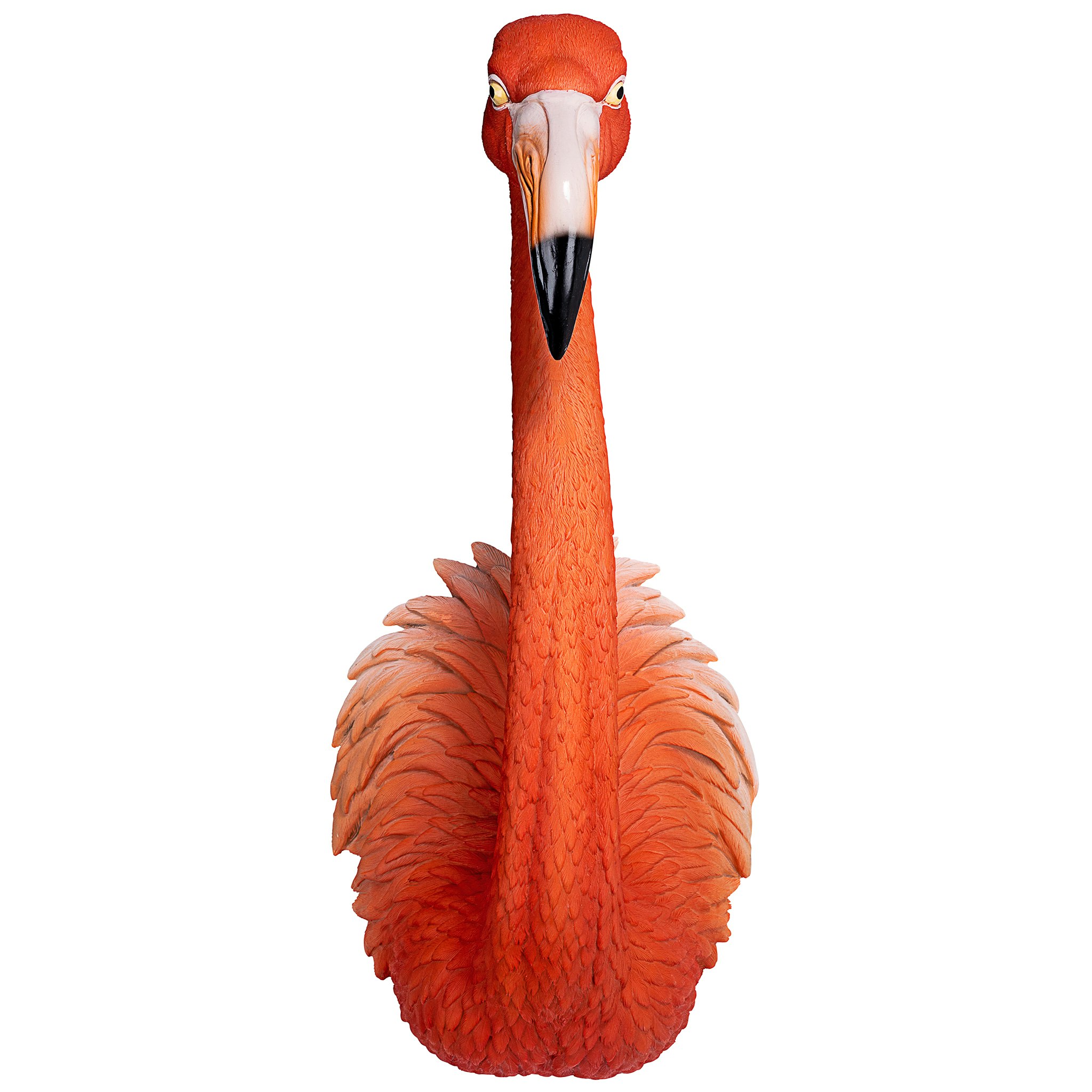 Toscano - Pink Flamingo Tropical Pop Culture Icon Wall Sculpture