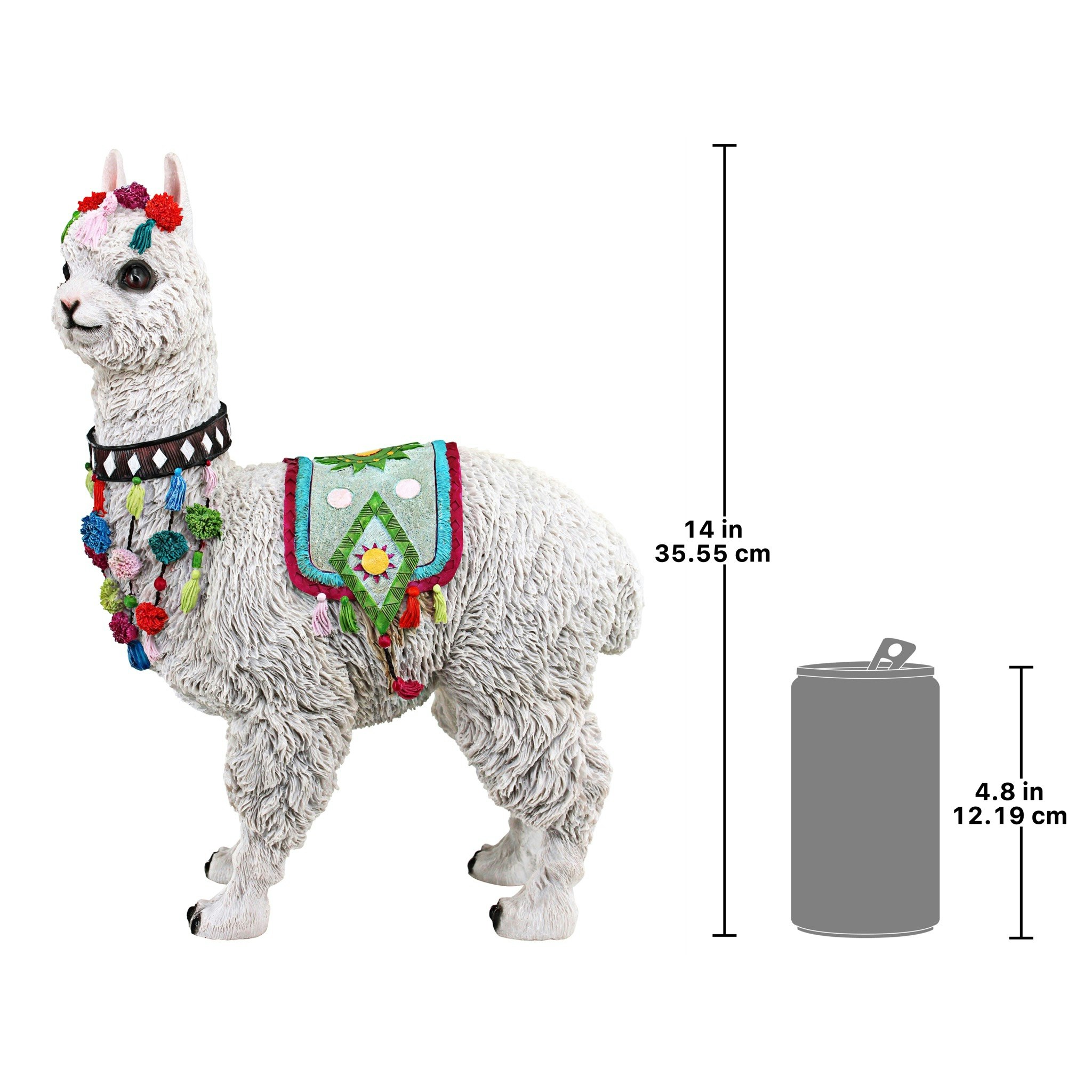 Toscano - Andes Alpaca of Rainbow Mountain Statue