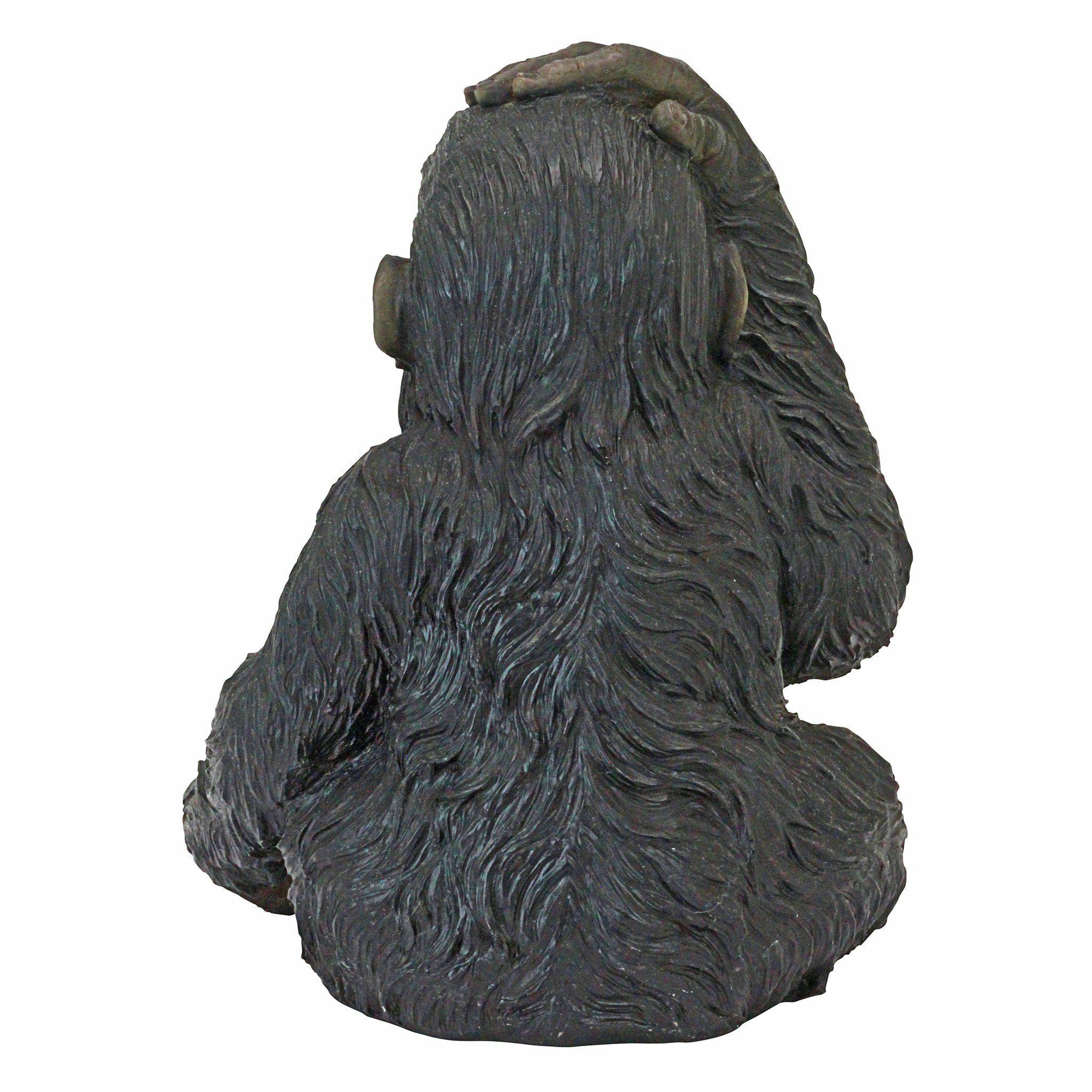 Toscano - Curly the Chimpanzee of the Jungle Funny Monkey Statue