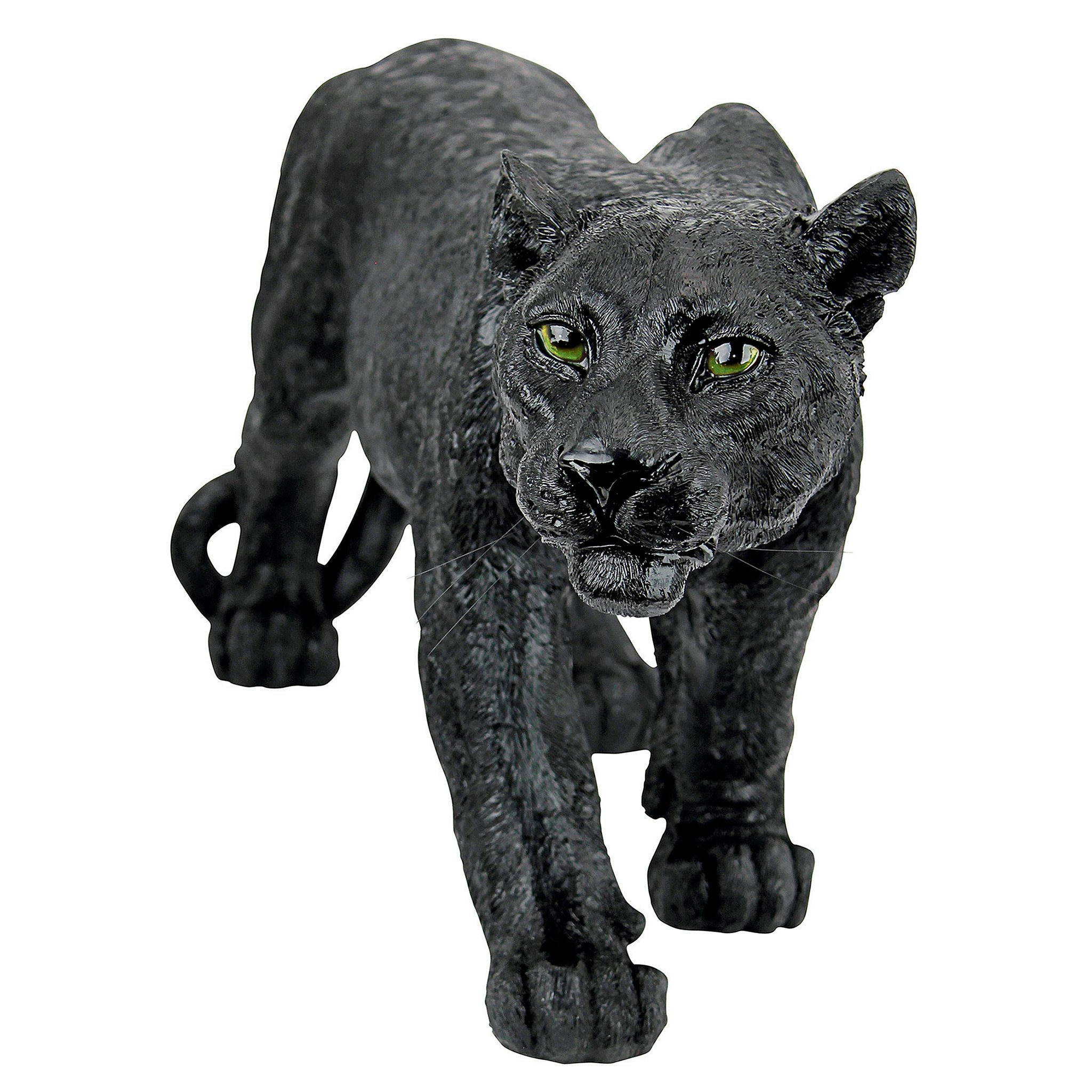 Toscano Shadowed Predator Black Panther Statue - Small