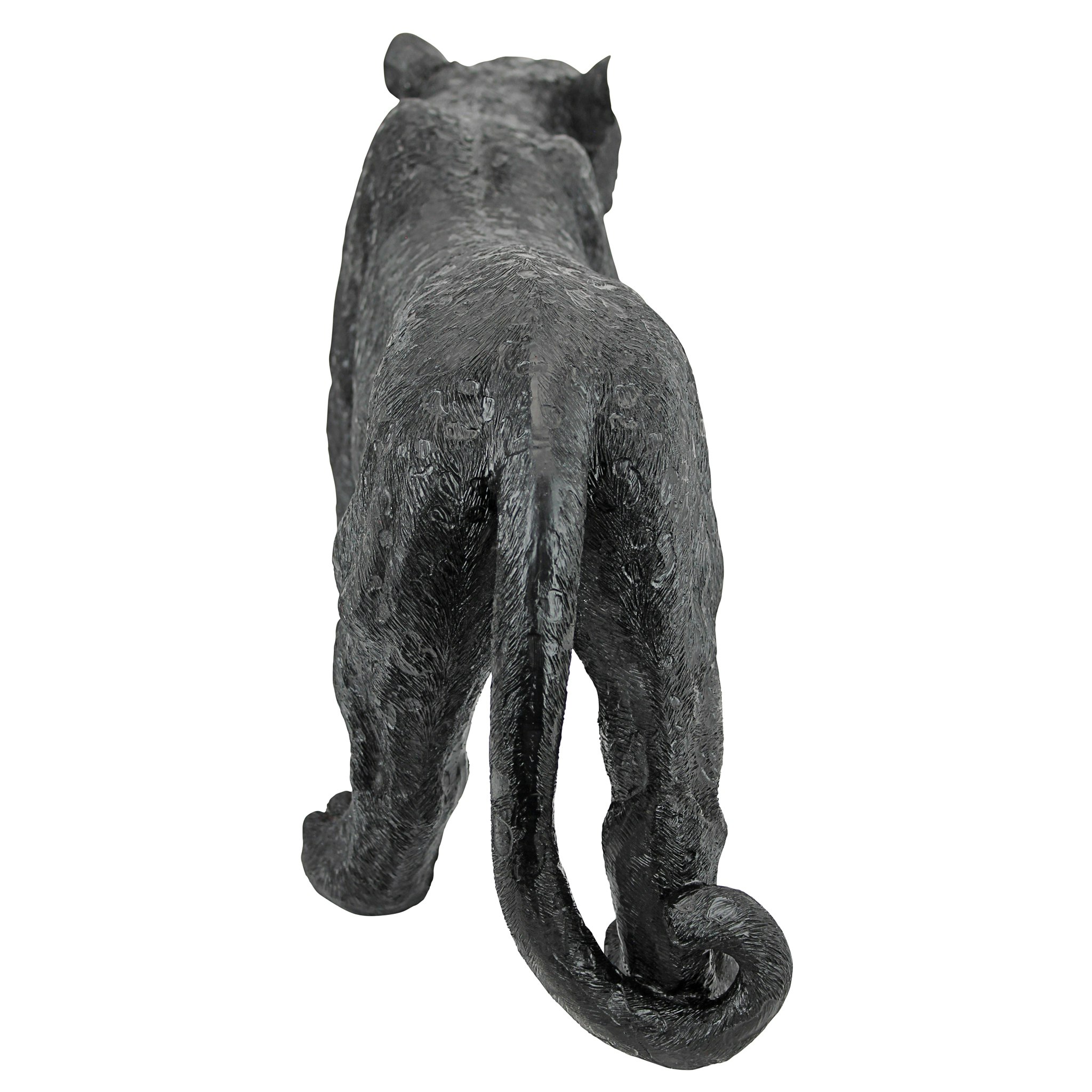 Toscano Shadowed Predator Black Panther Statue - Small