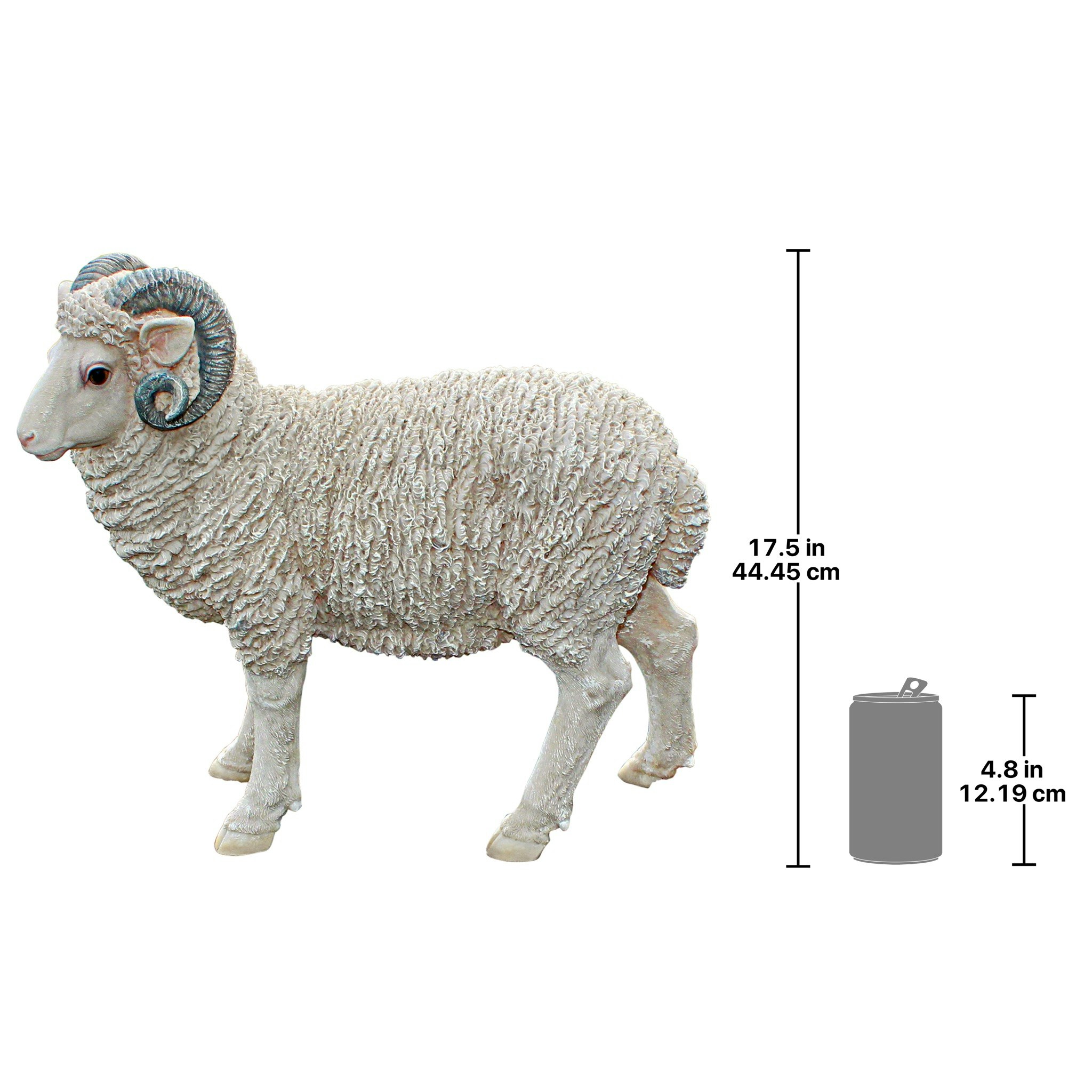 Toscano - Horned Dorset Sheep Statue