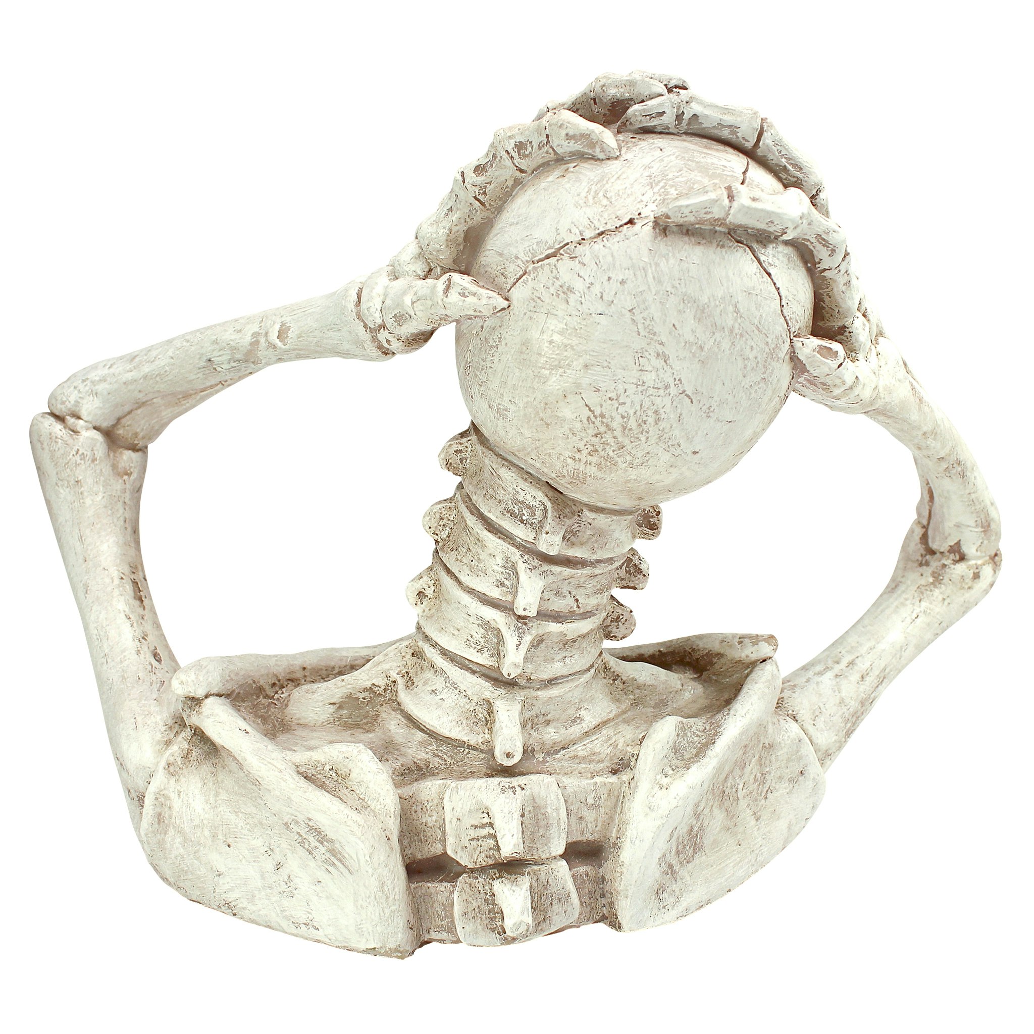 Toscano Shriek the Screaming Skeleton Statue - Large