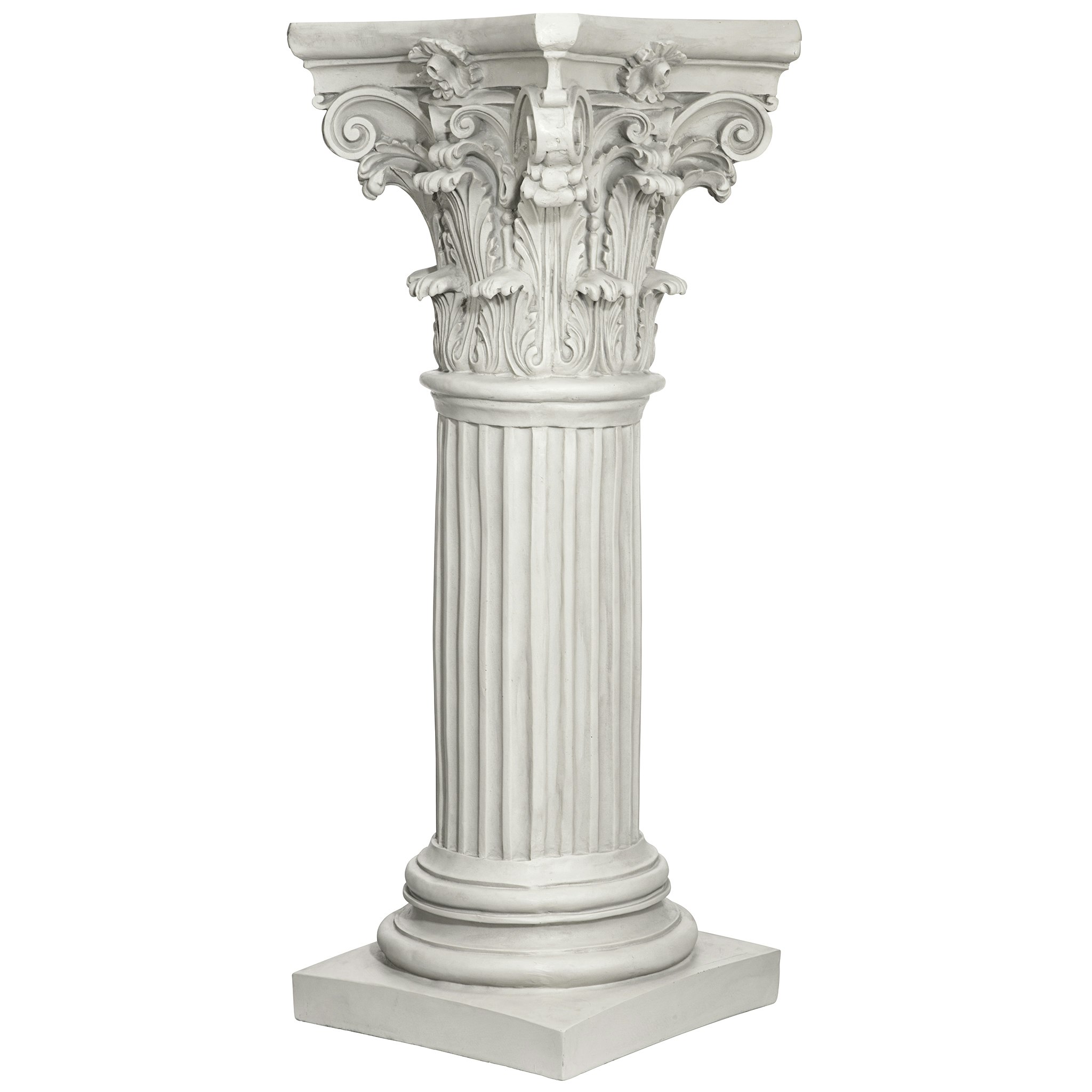 Toscano The Corinthian Large Pillar Pedestal