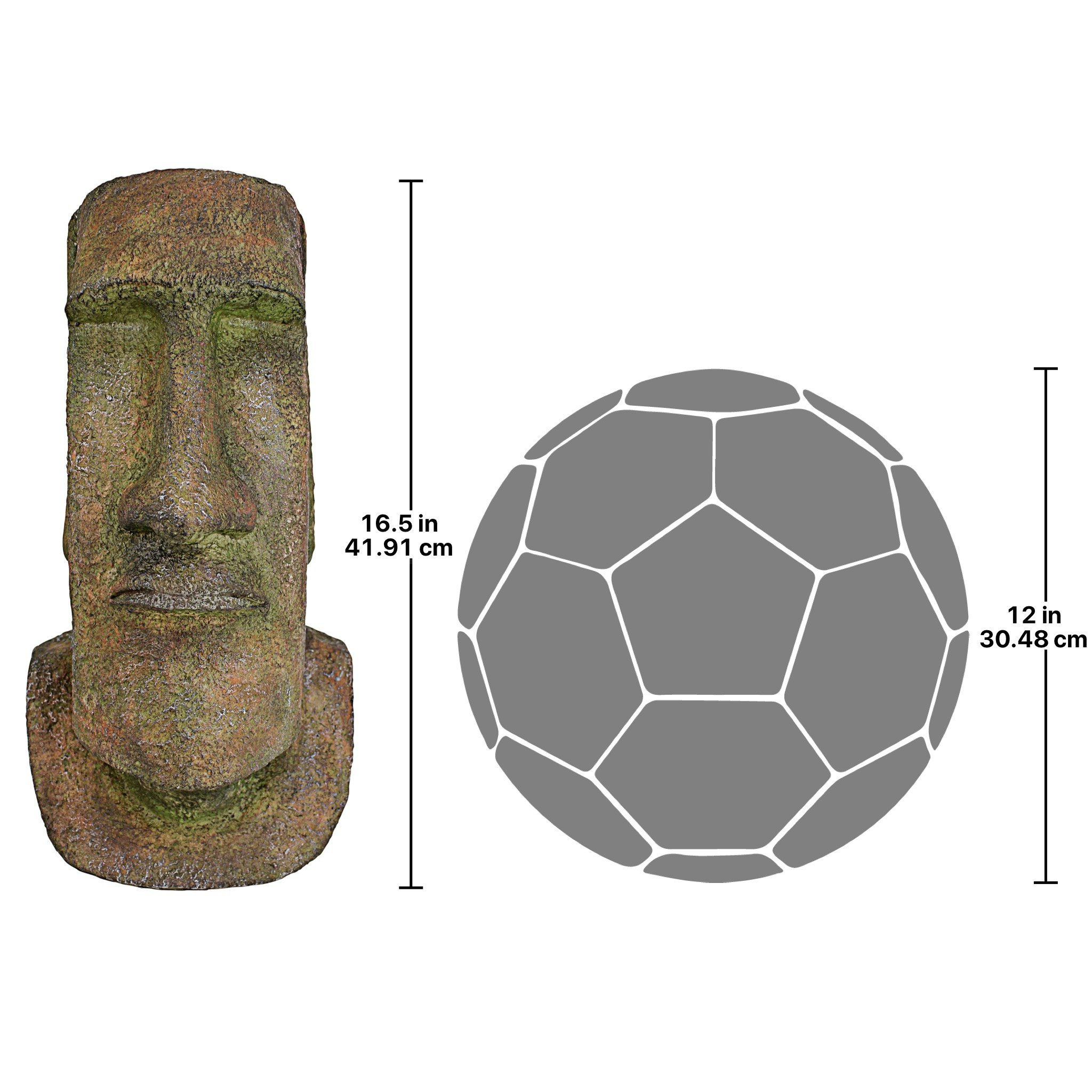 Toscano Easter Island Ahu Akivi Moai Monolith Statue - Medium