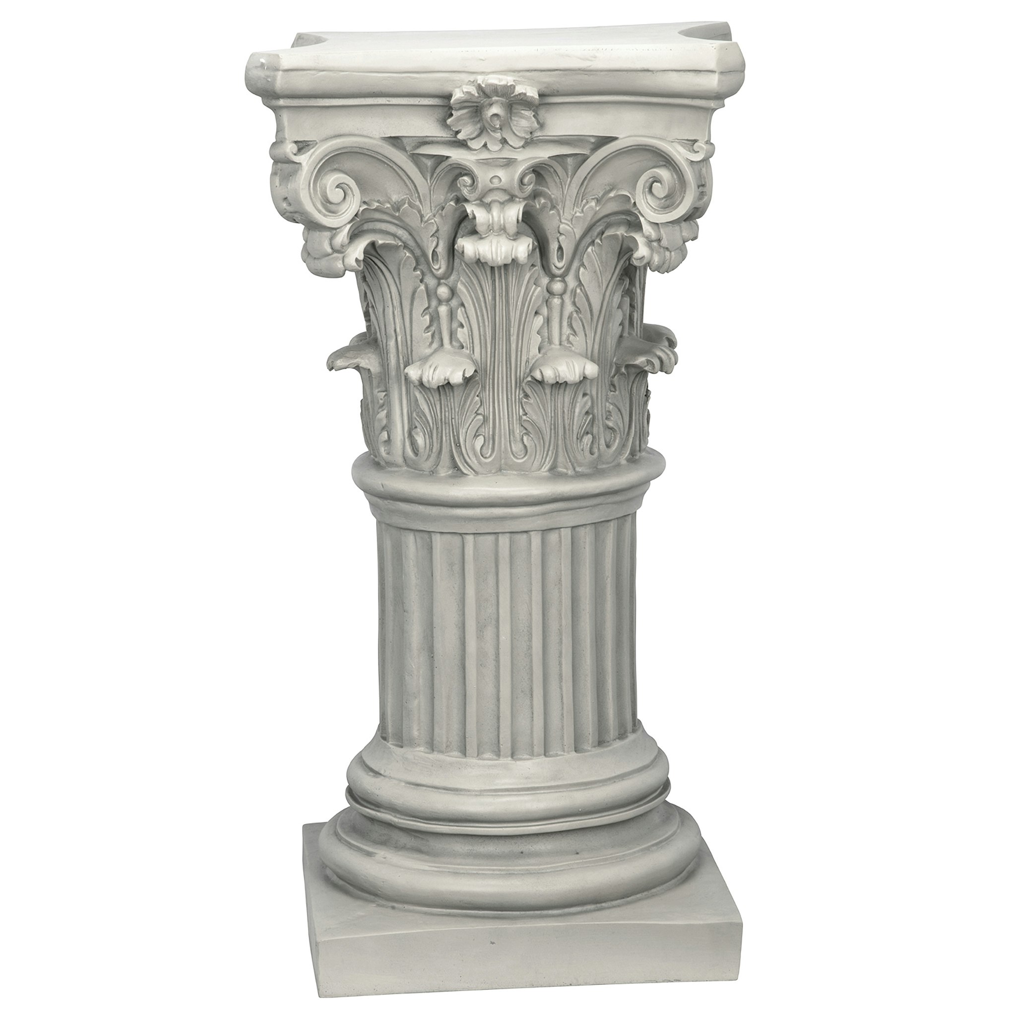 Toscano The Corinthian Medium Pillar Pedestal