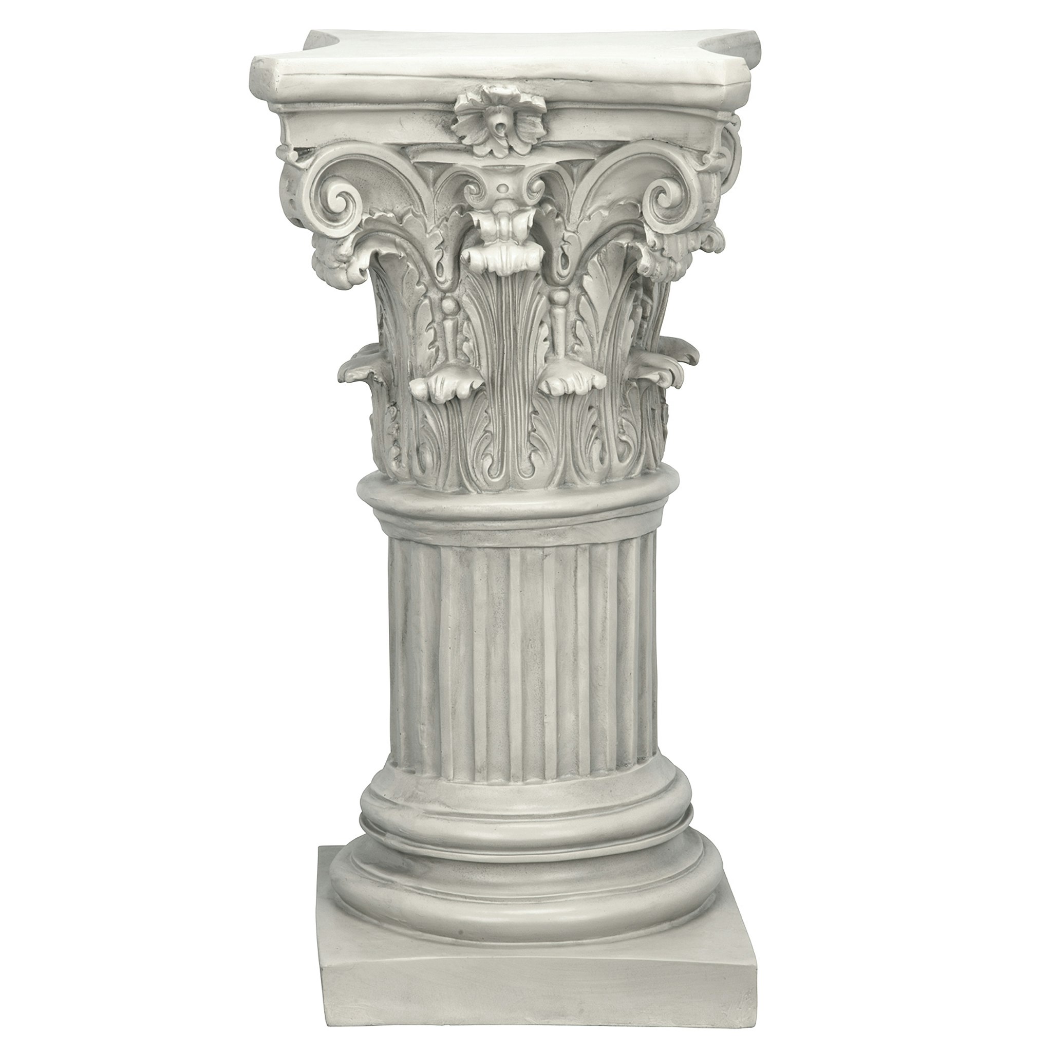 Toscano The Corinthian Medium Pillar Pedestal
