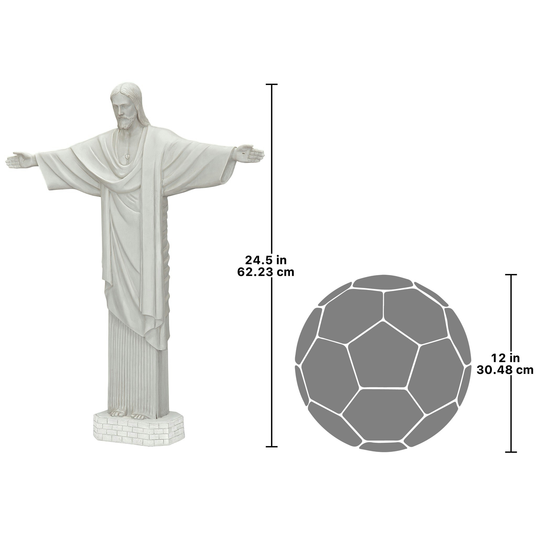Toscano - Christ the Redeemer Religious Statue