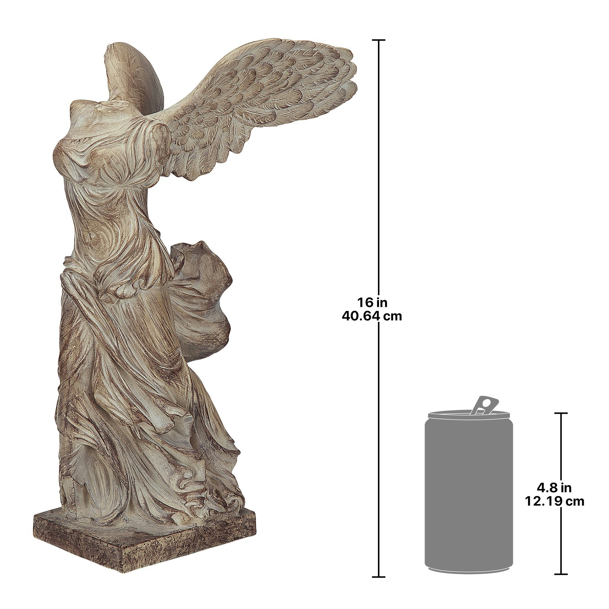 Toscano - NikeWinged Victory Goddess Statue