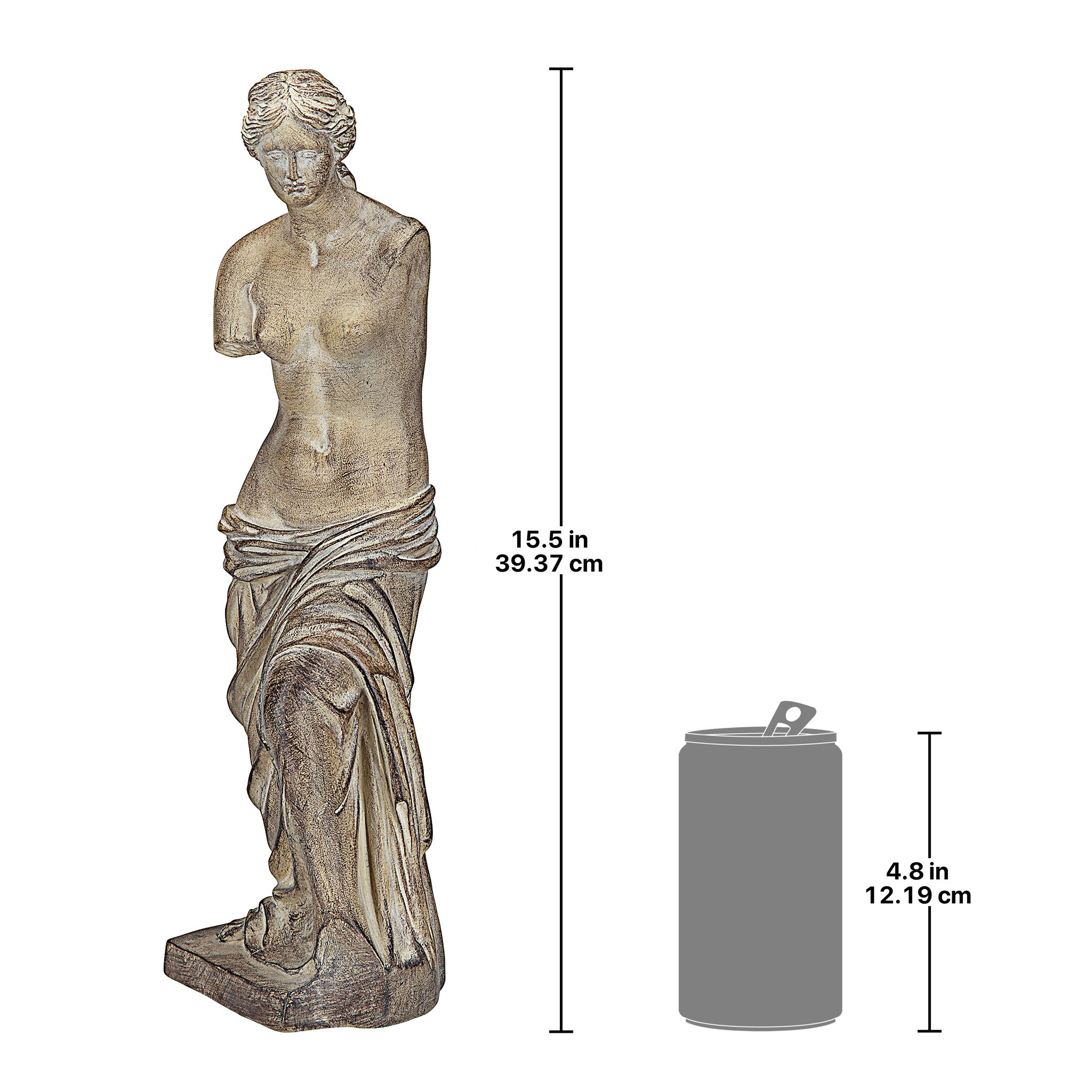 Toscano - Venus de Milo Goddess Statue