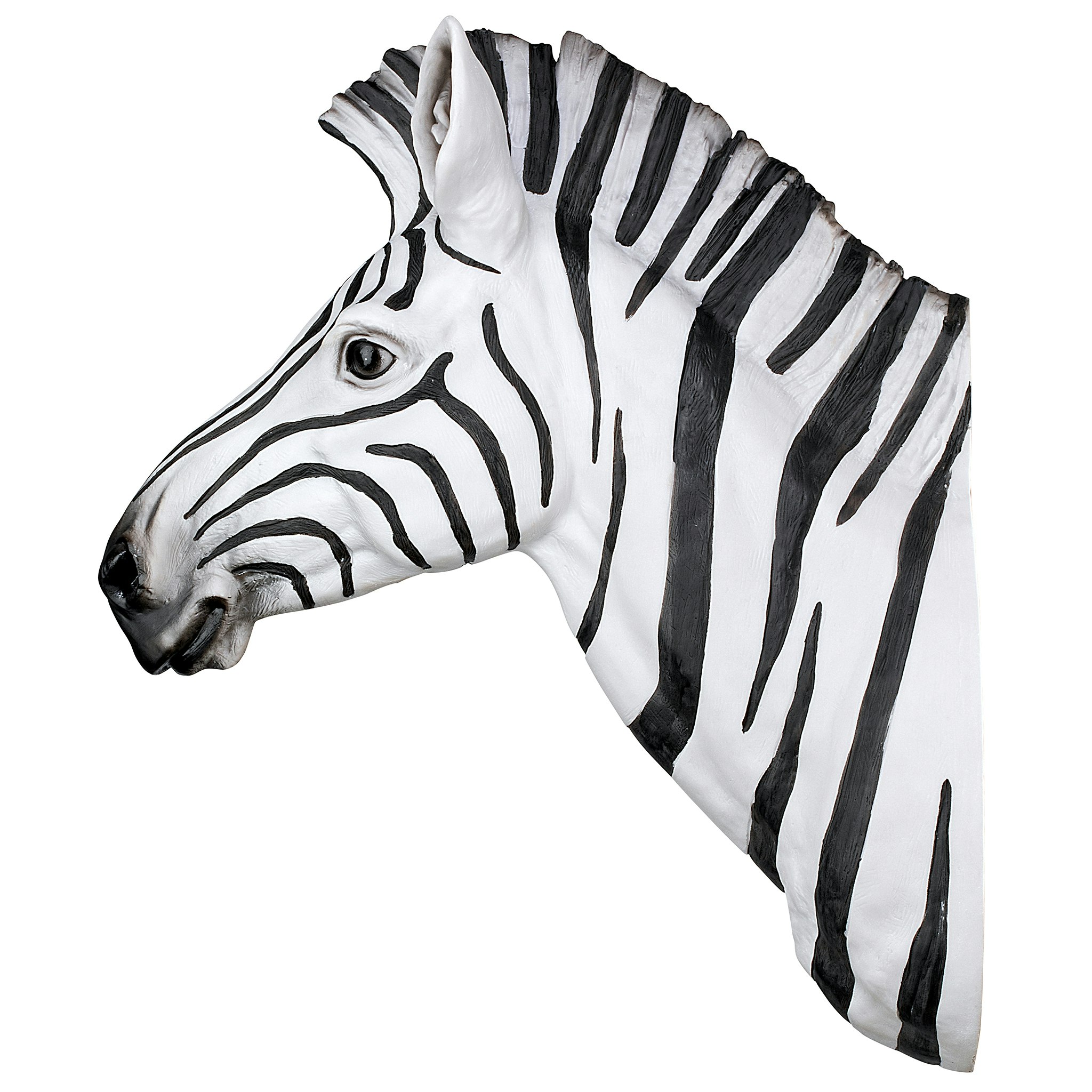Toscano - Serengeti Zebra Trophy Wall Sculpture