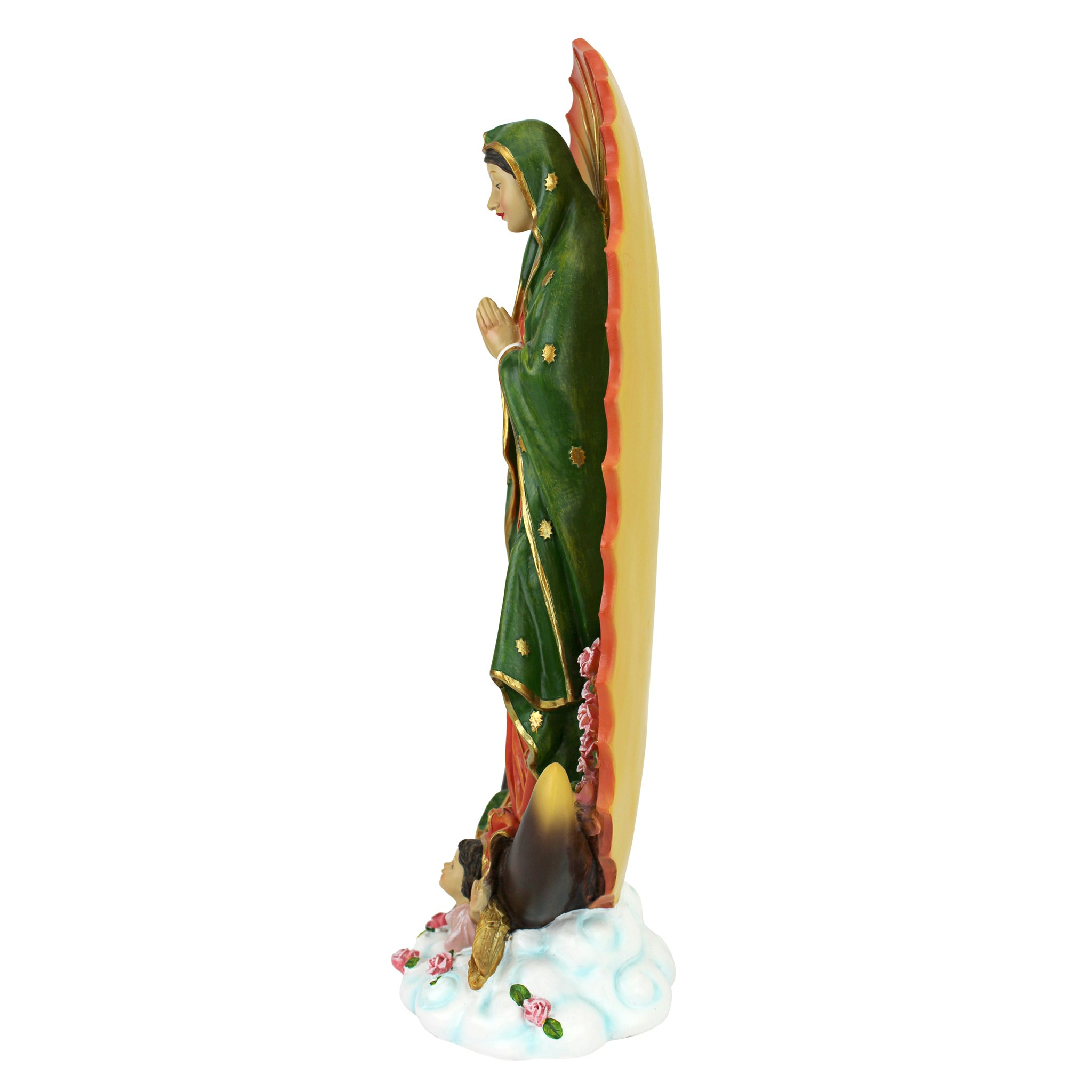 Toscano The Virgin of Guadalupe Religious Statue - Petite