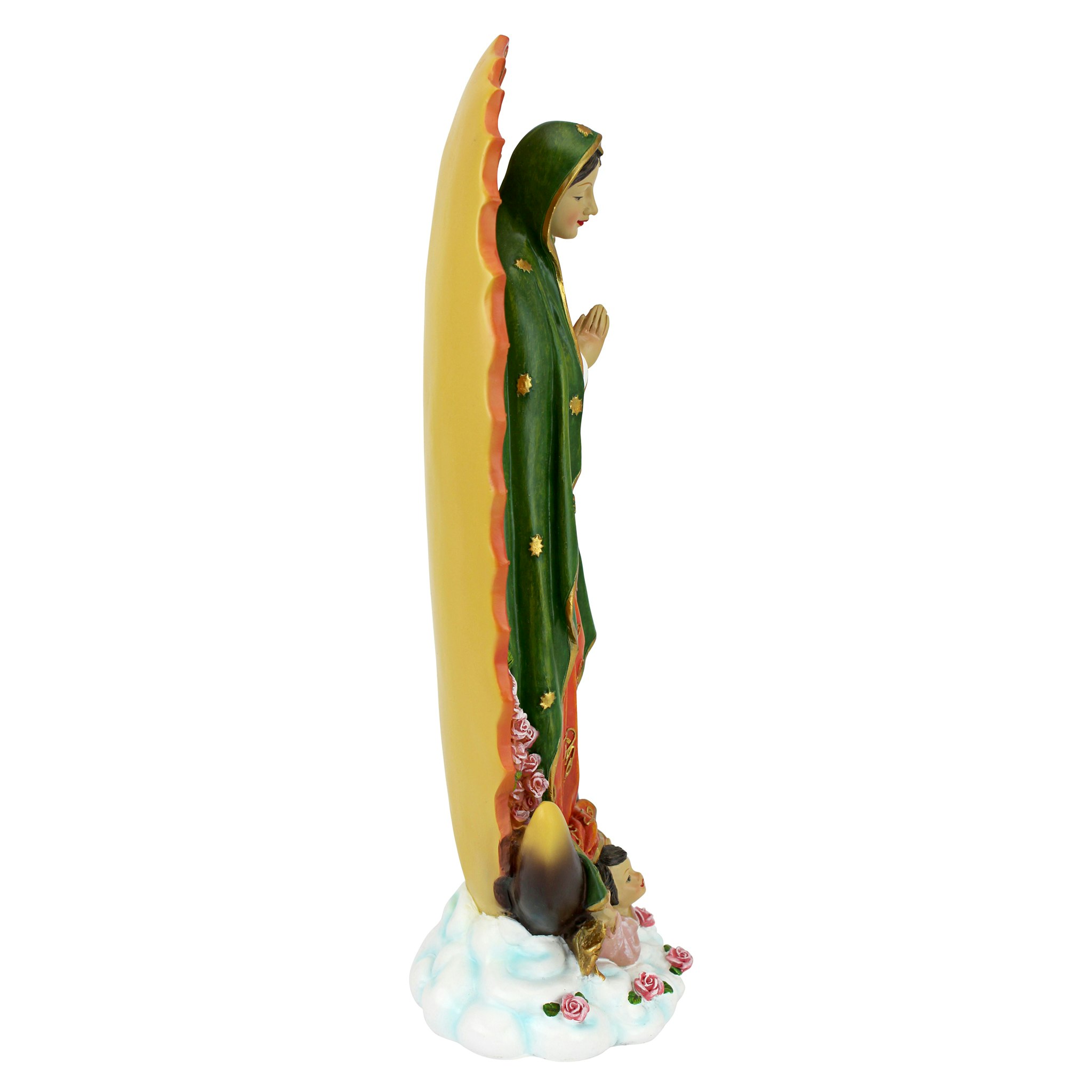 Toscano The Virgin of Guadalupe Religious Statue - Petite