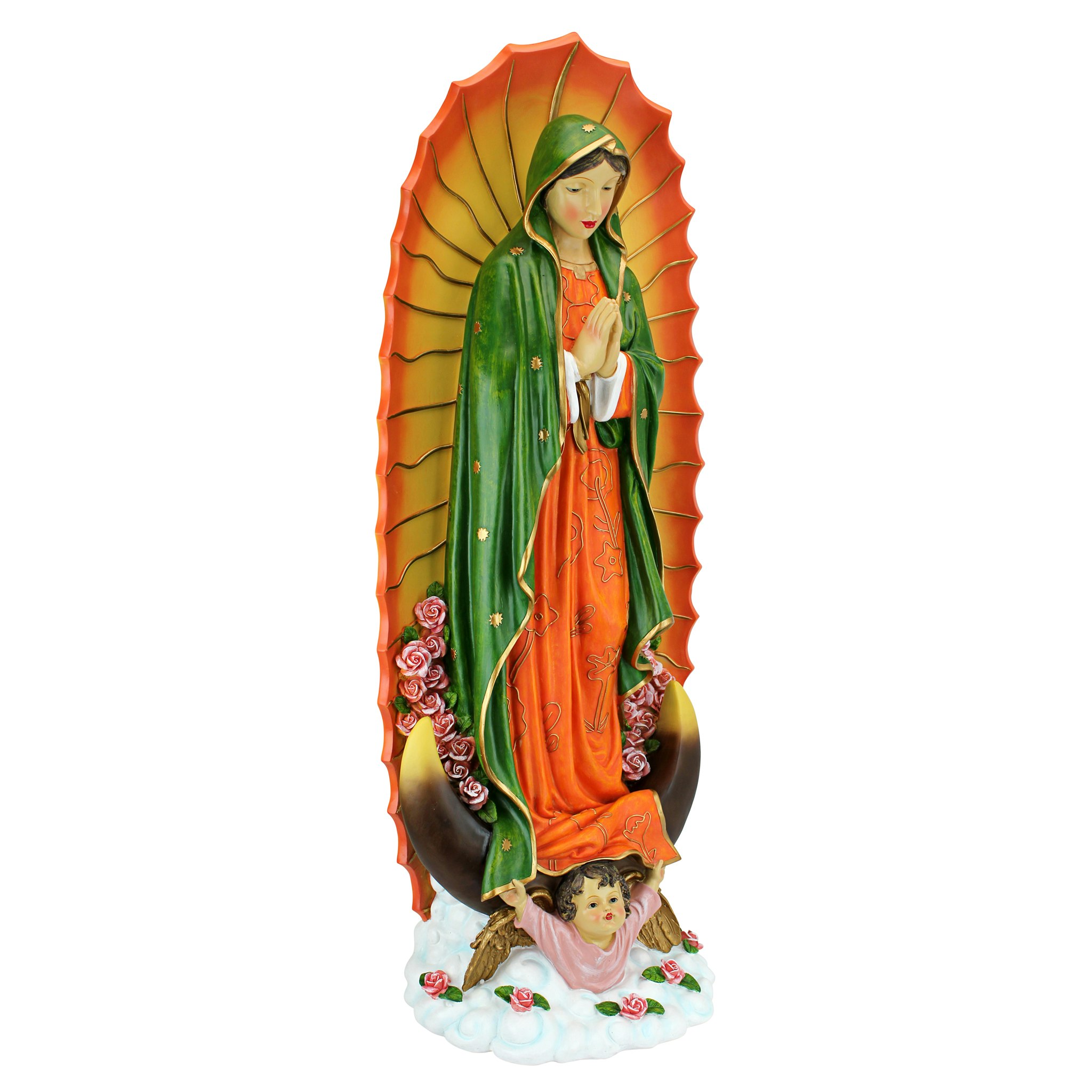 Toscano The Virgin of Guadalupe Religious Statue - Large