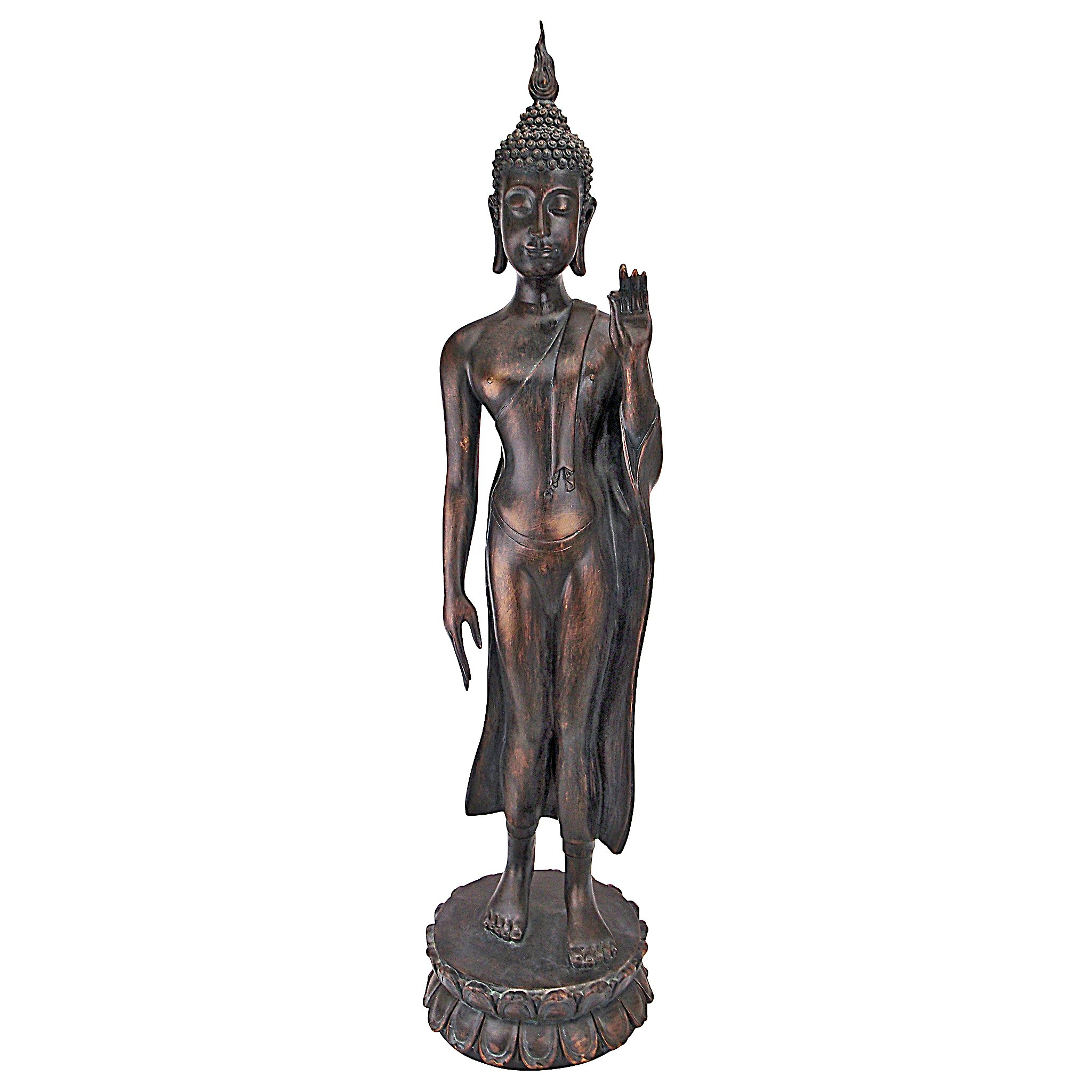 Toscano - Free from Fear Standing Buddha Statue
