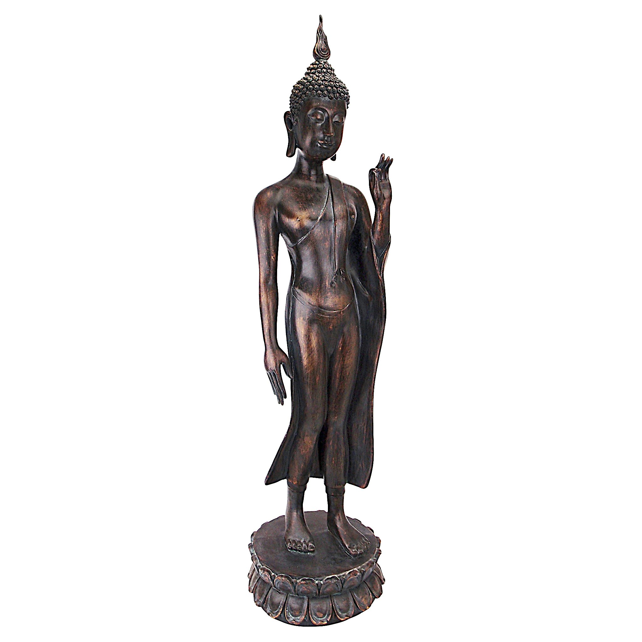 Toscano - Free from Fear Standing Buddha Statue