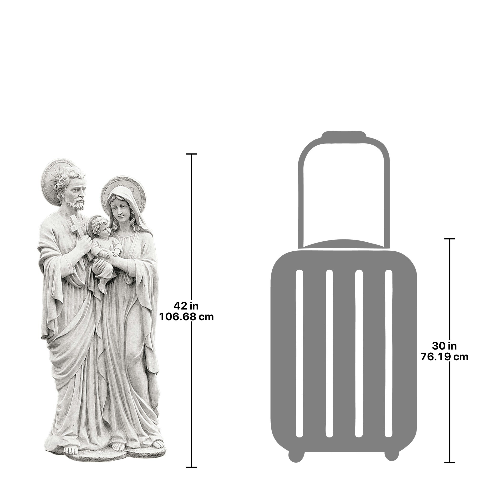 Toscano The Holy Family Sculpture - Grande