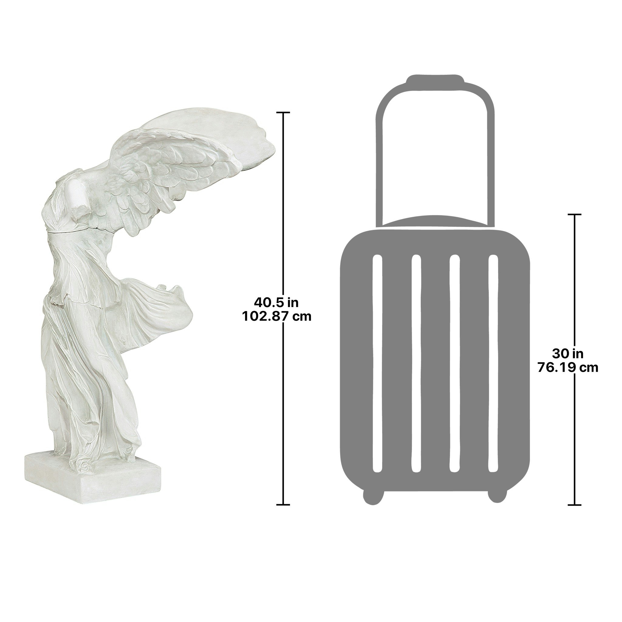 Toscano Nike of Samothrace Statue - Large
