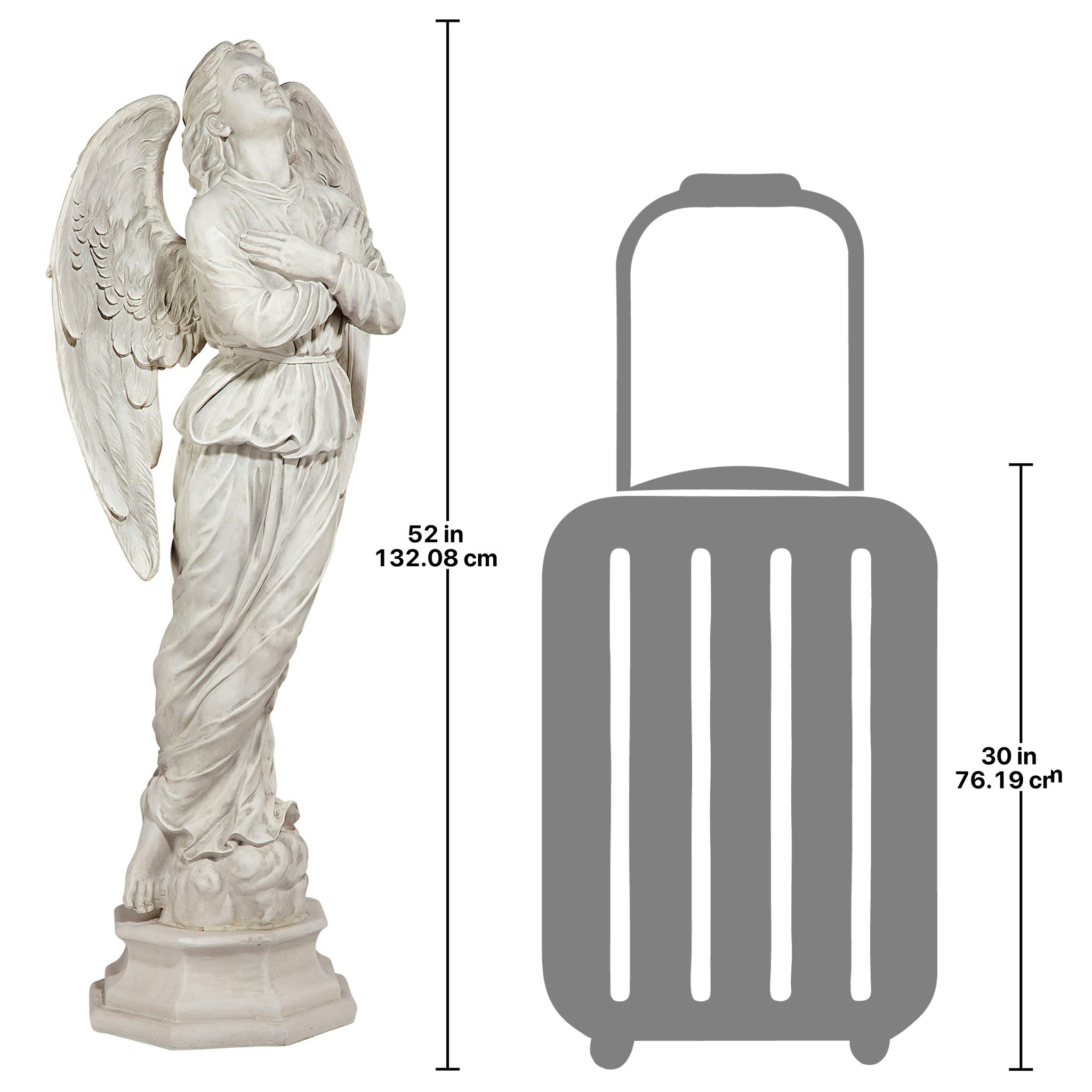 Toscano - Glory Del Cielo Sculptural Angel