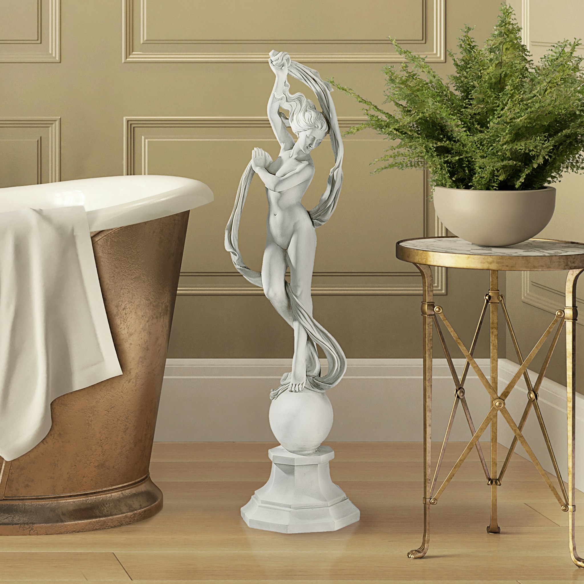 Toscano Goddess Aurora Statue - Medium