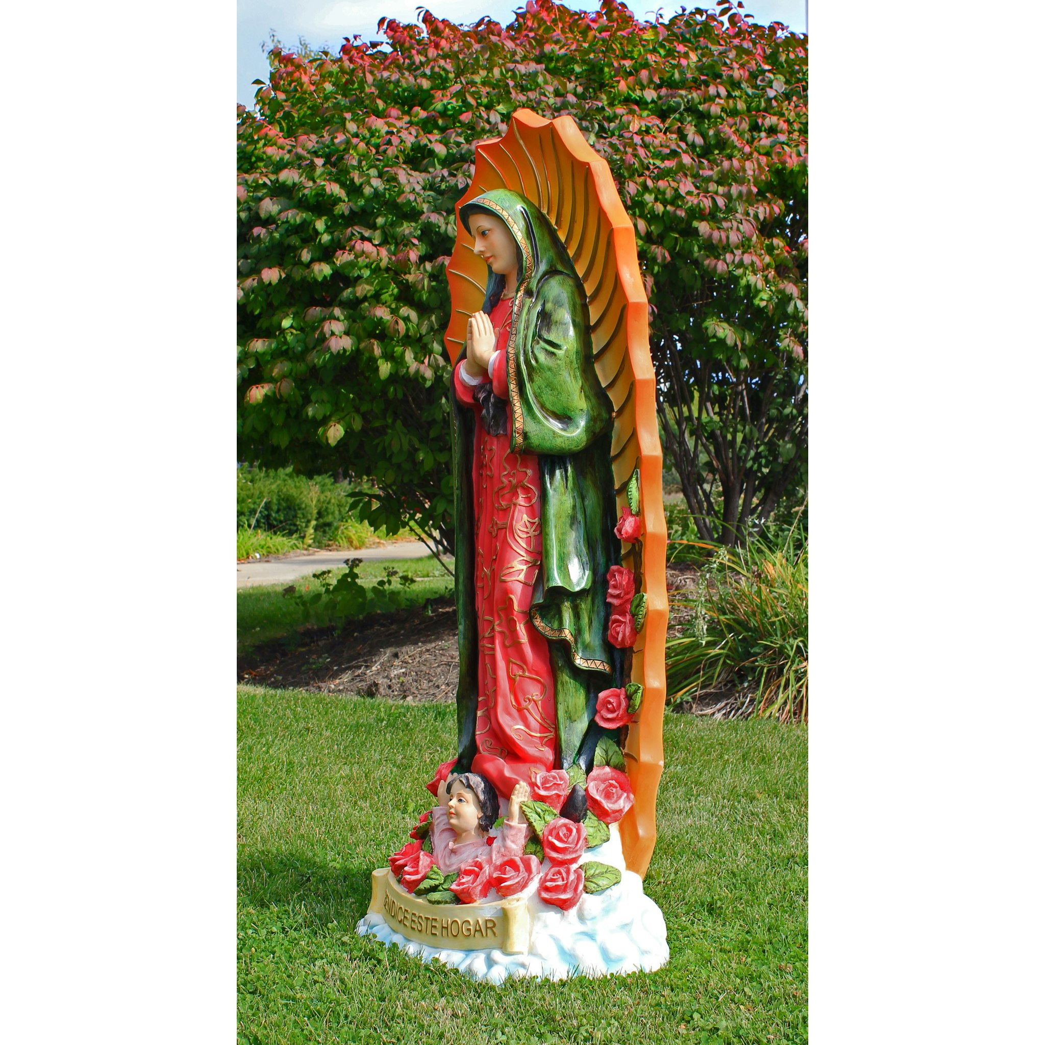 Toscano The Virgin of Guadalupe Religious Statue - Grande