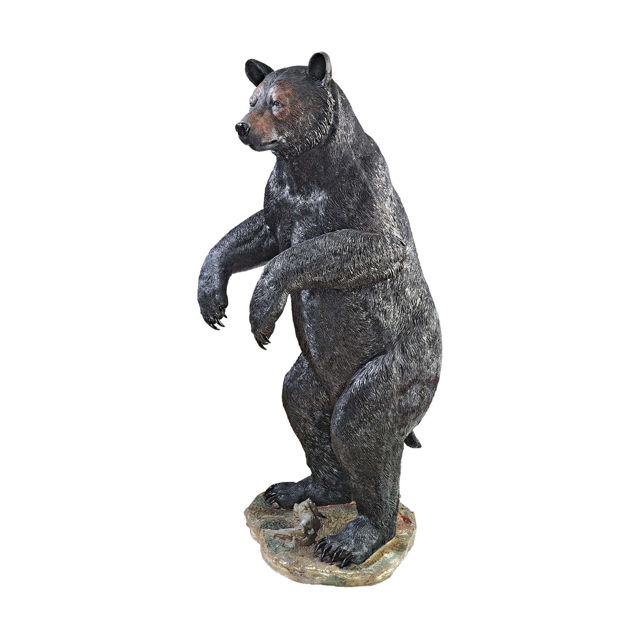 Toscano Fishing for Trouble Bear Statue - Grande