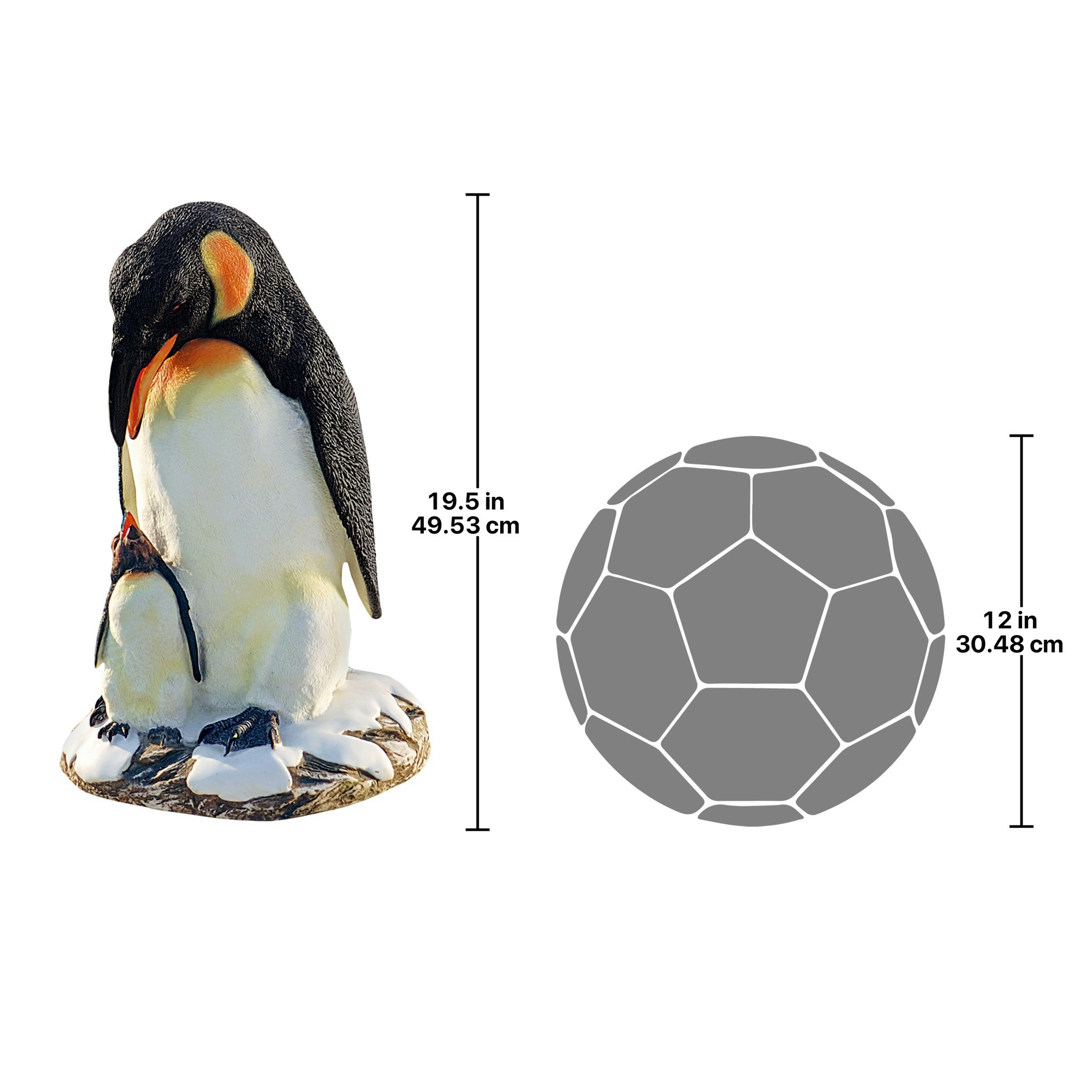 Toscano - Positively Penguins Sculpture