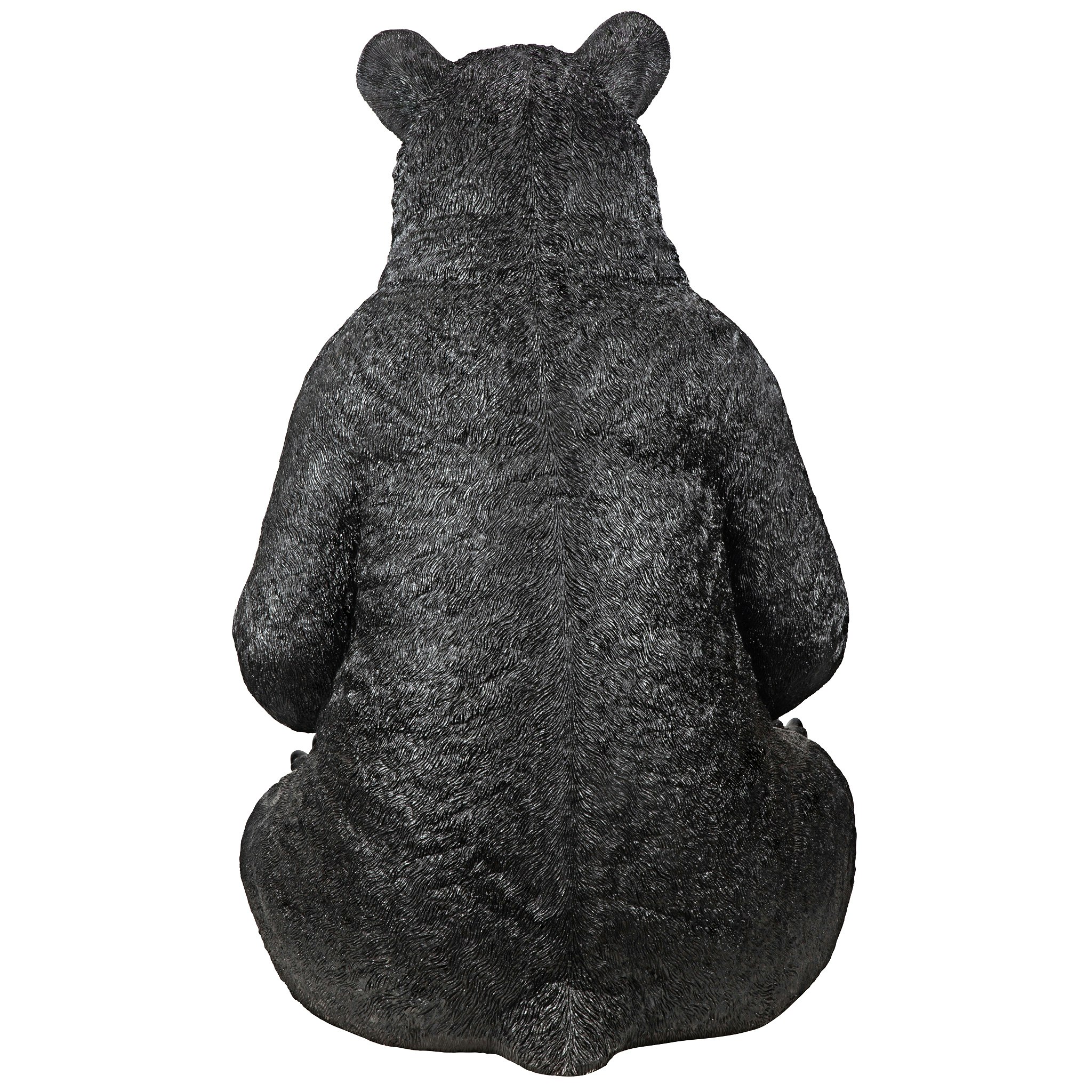 Toscano - Bear-Zerk Giant Sitting Black Bear Statue