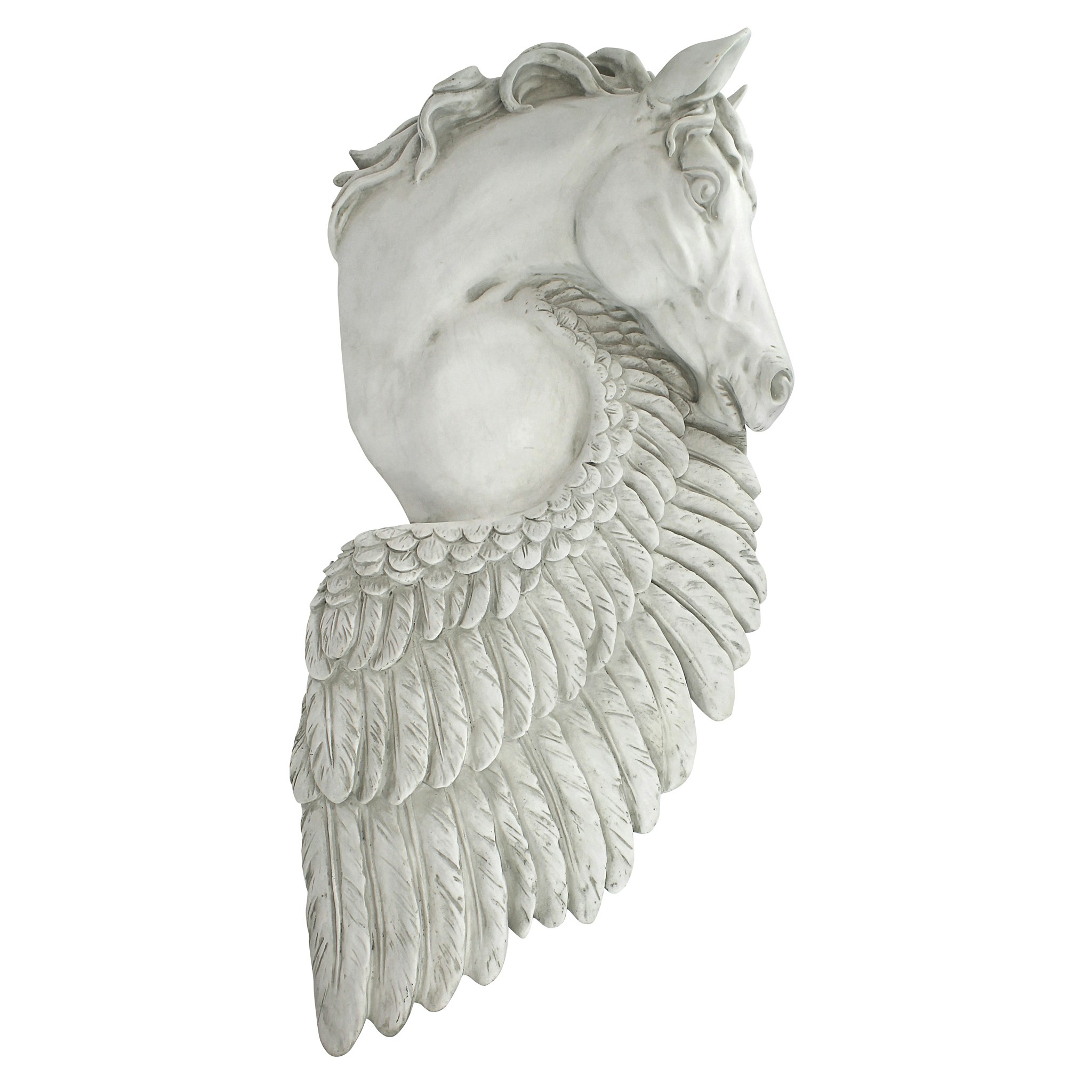 Toscano - Wings of Fury Pegasus Horse Wall Sculpture