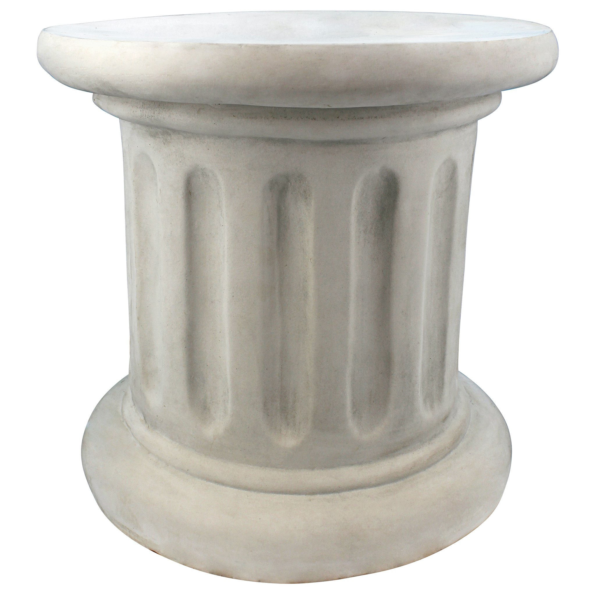 Toscano Roman Doric Wide Column Classical Fluted Architectural Plinth