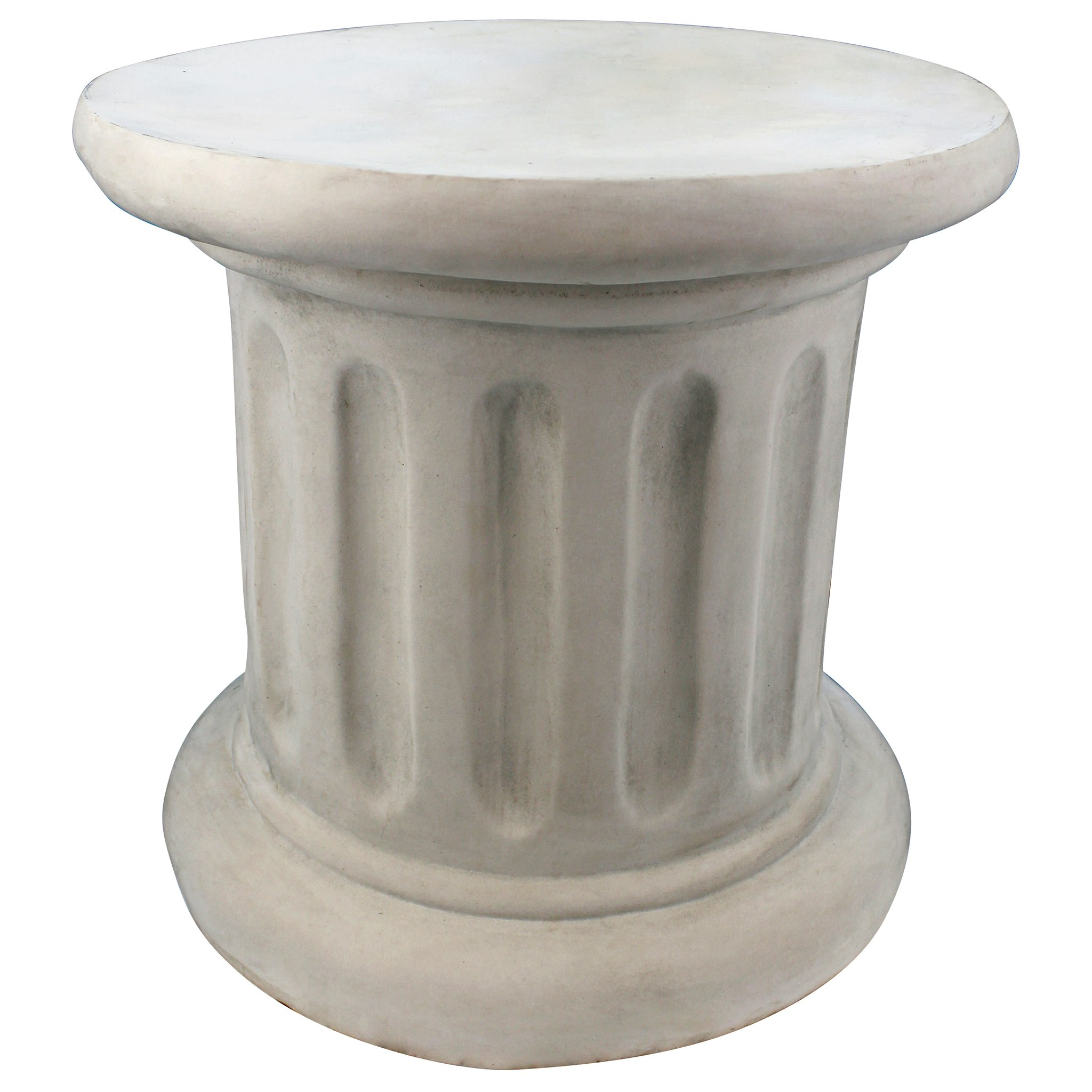 Toscano Roman Doric Wide Column Classical Fluted Architectural Plinth