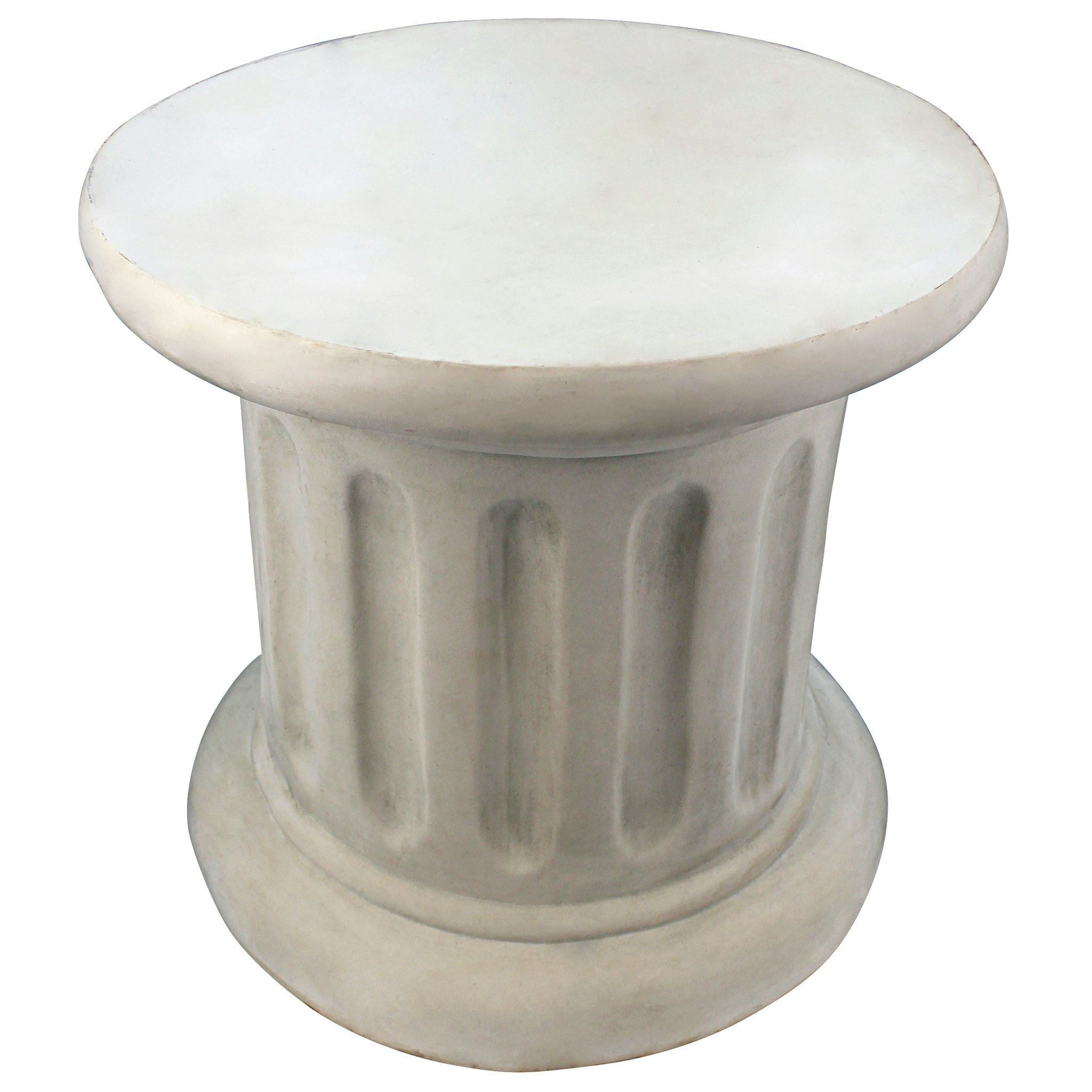 Toscano Roman Doric Wide Column Classical Fluted Architectural Plinth